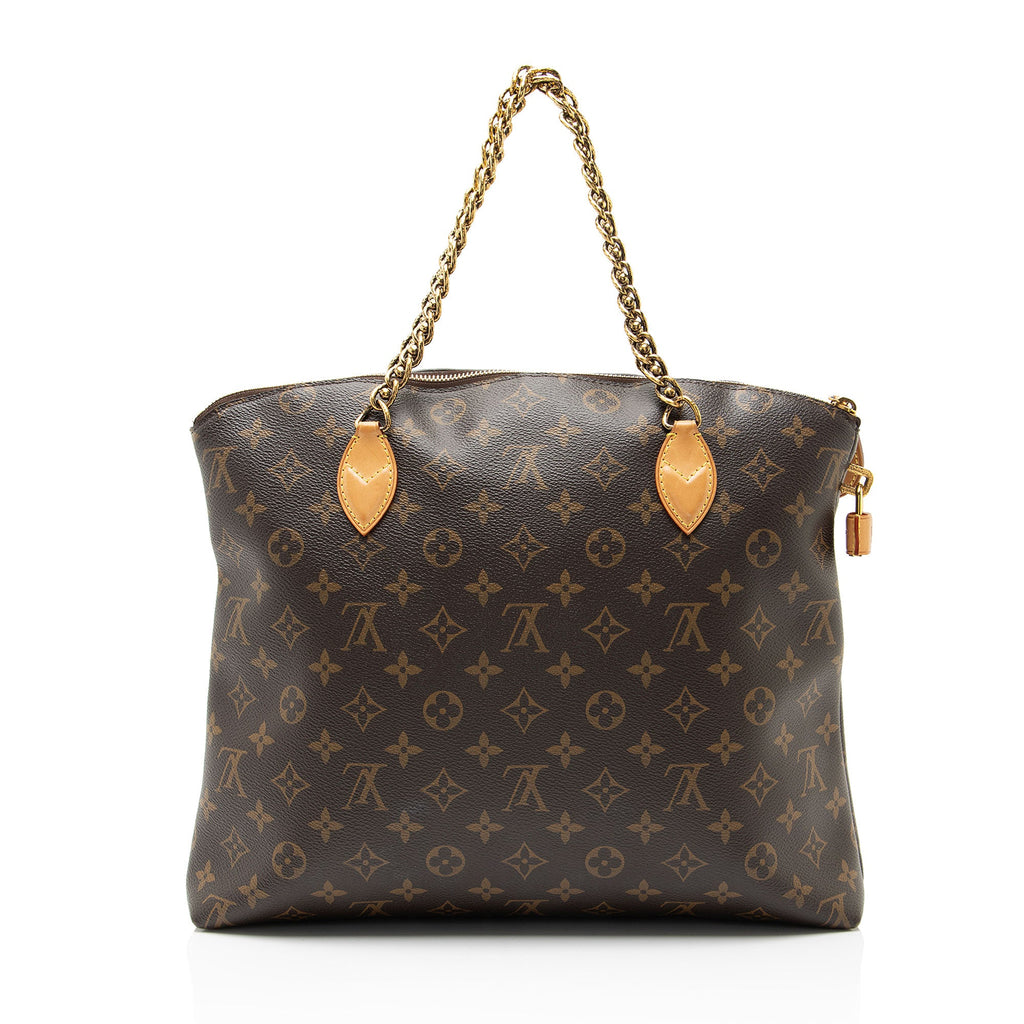Louis Vuitton Limited Edition Monogram Canvas Lockit Chain MM Satchel