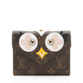 Louis Vuitton Limited Edition Monogram Canvas Lovely Birds Victorine Wallet