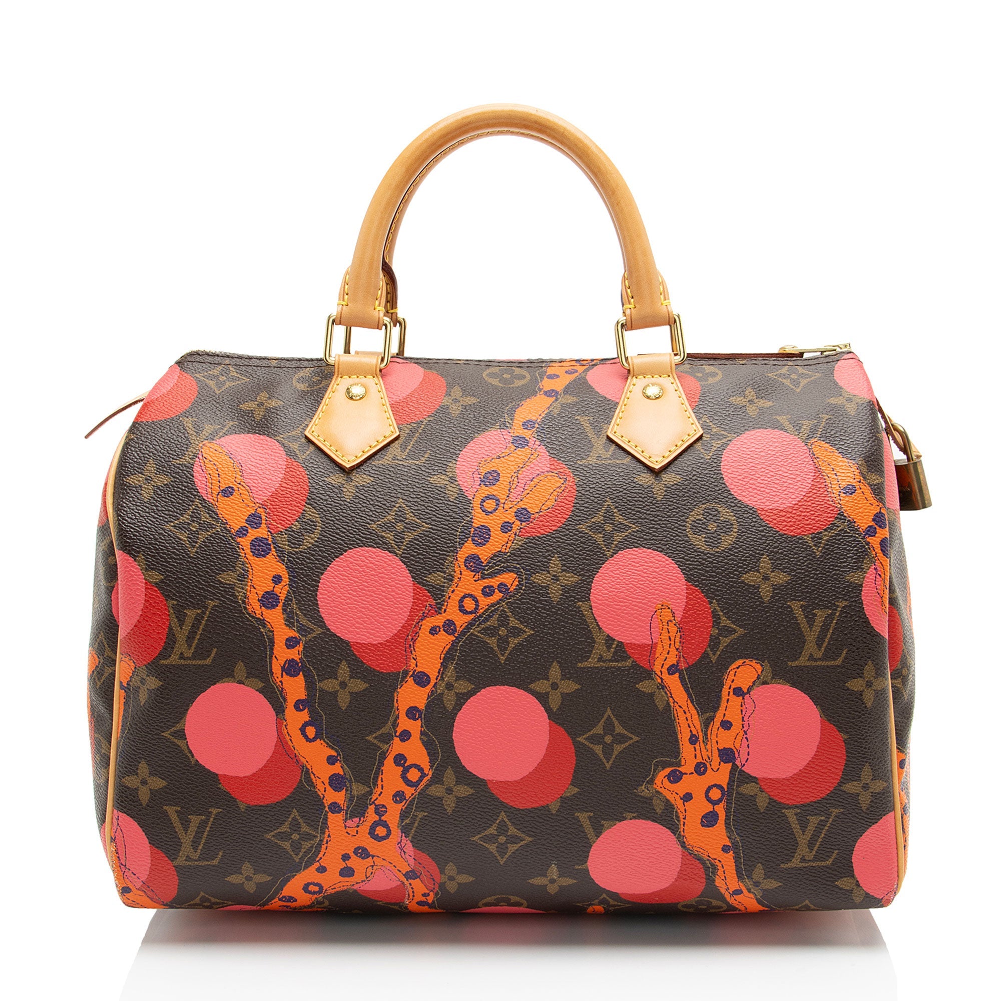 Louis Vuitton Limited Edition Monogram Canvas Ramages Speedy 30 Satchel