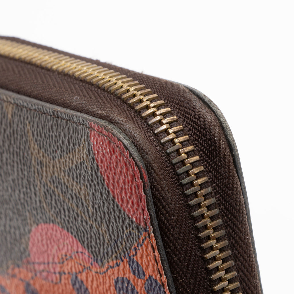 Louis Vuitton Limited Edition Monogram Canvas Ramages Zippy Wallet