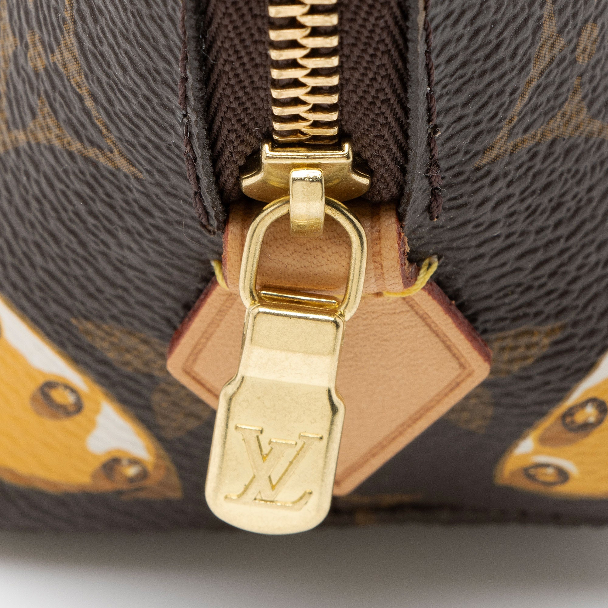 Louis Vuitton Limited Edition Monogram Canvas Summer Trunk Cosmetic Pouch