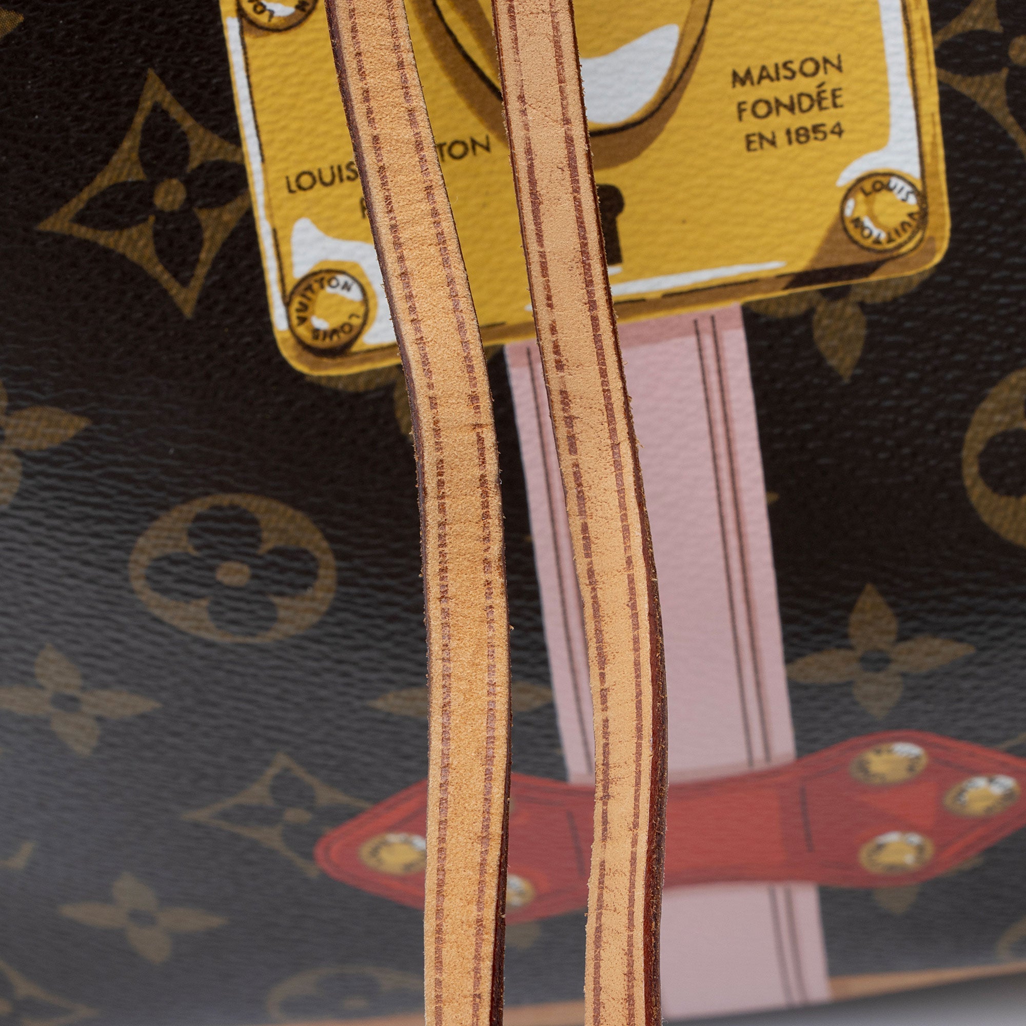 Louis Vuitton Limited Edition Monogram Canvas Summer Trunk Neonoe MM Shoulder Bag