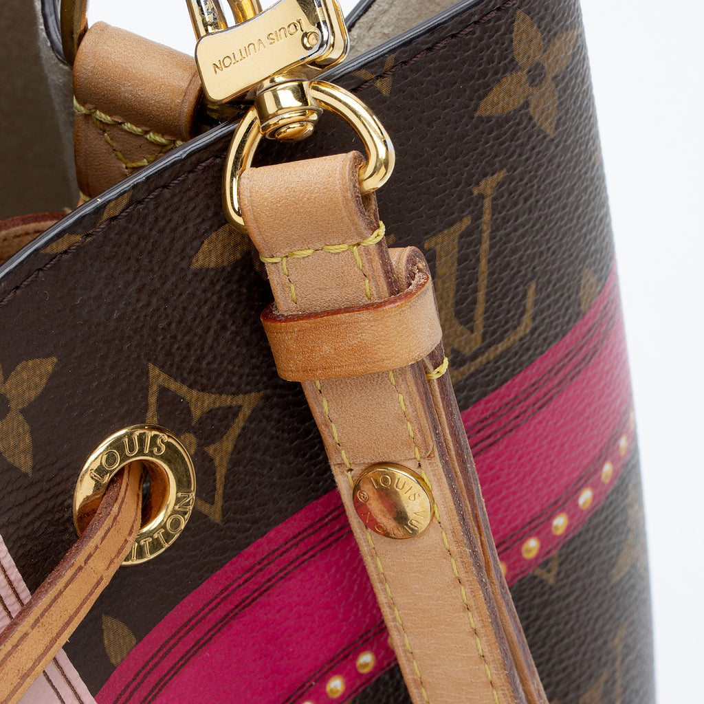 Louis Vuitton Limited Edition Monogram Canvas Summer Trunk Neonoe MM Shoulder Bag