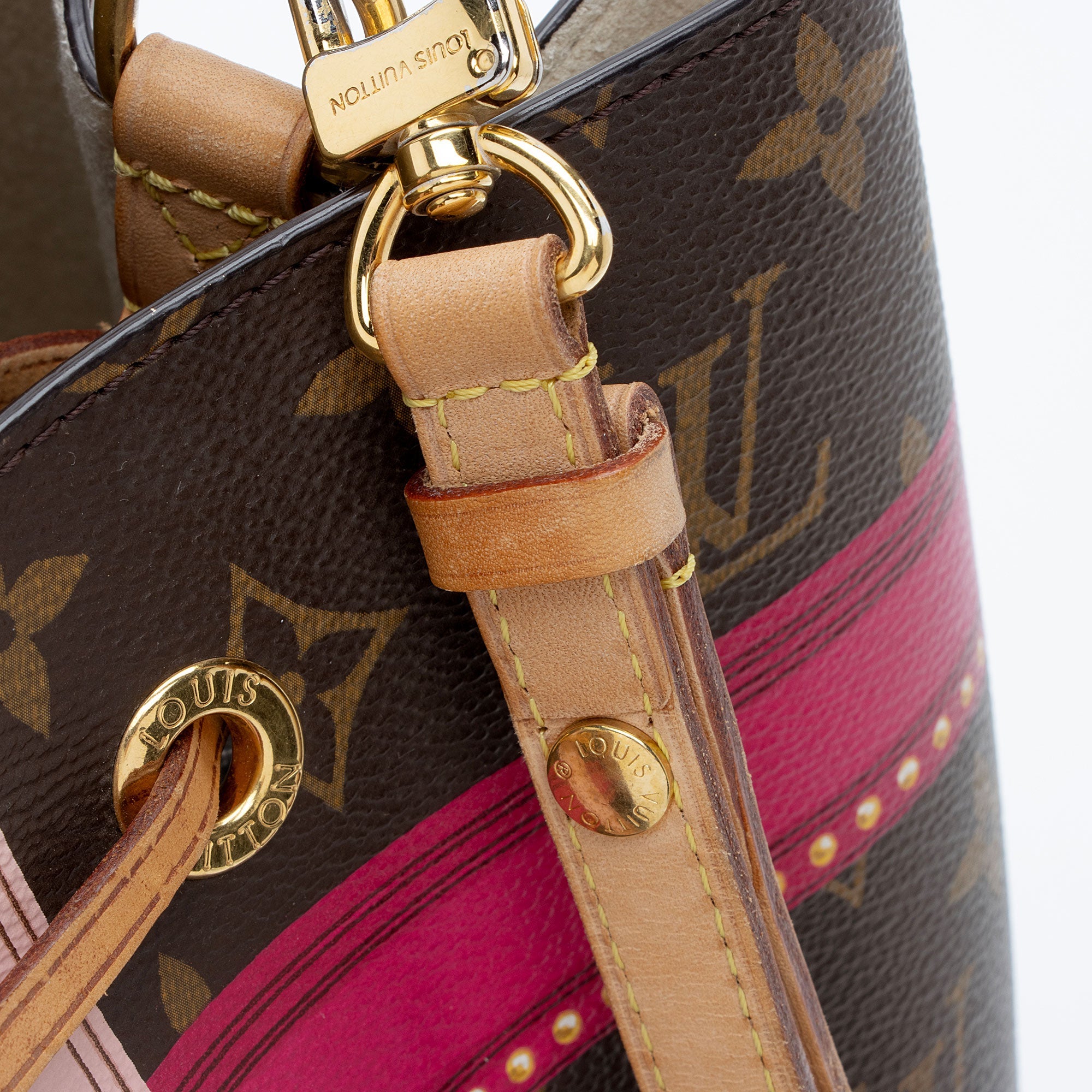Louis Vuitton Limited Edition Monogram Canvas Summer Trunk Neonoe MM Shoulder Bag