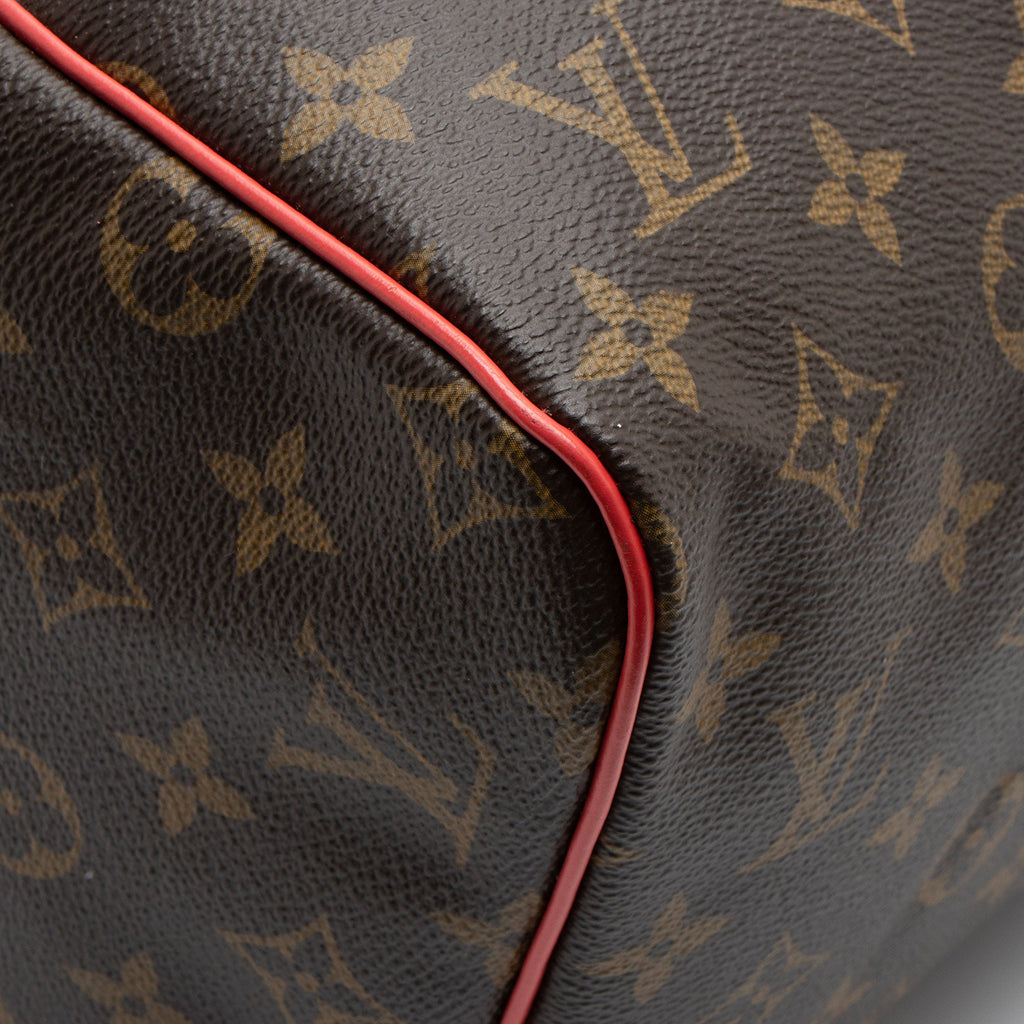 Louis Vuitton Limited Edition Monogram Canvas Totem Speedy 30 Satchel (SHF-emv1sU)