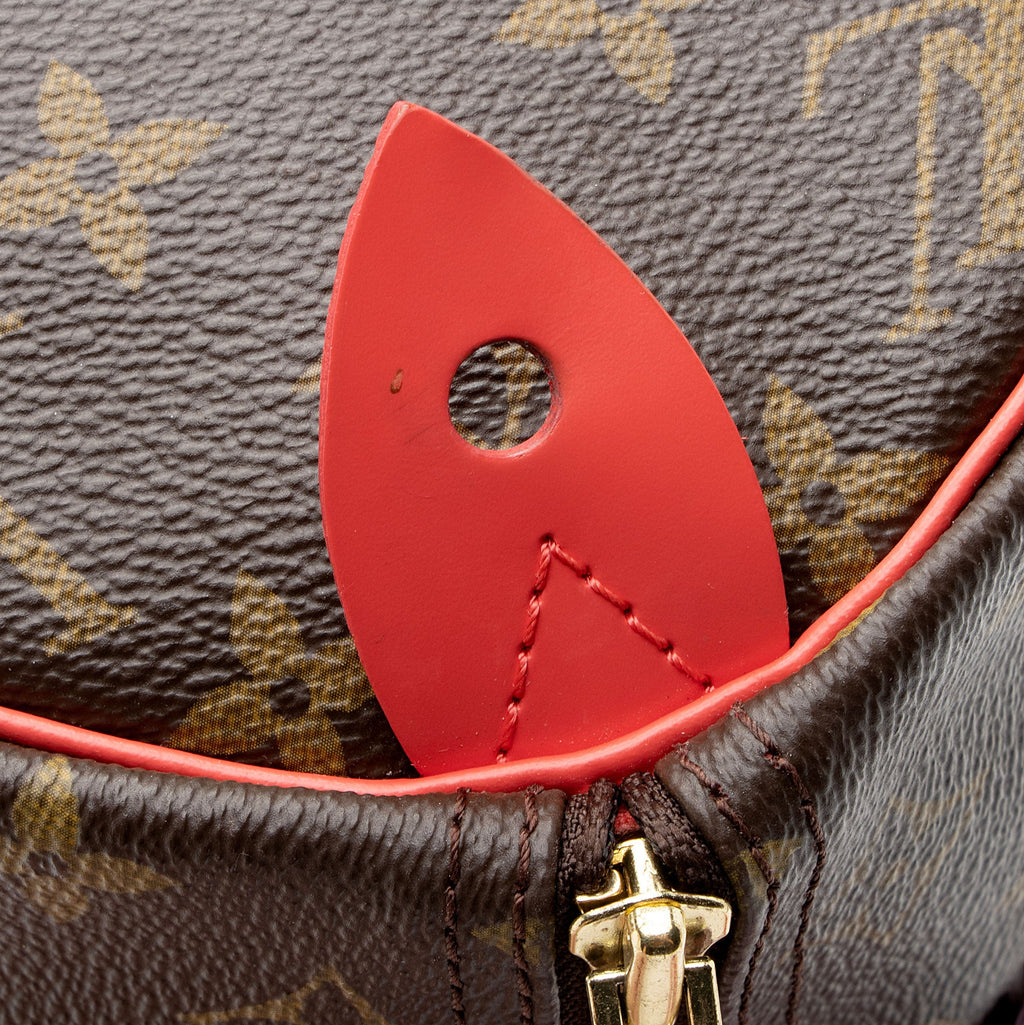 Louis Vuitton Limited Edition Monogram Canvas Totem Speedy 30 Satchel