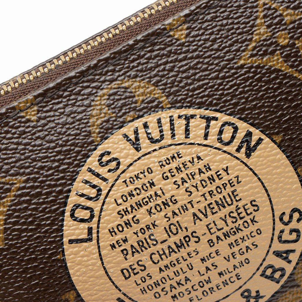Louis Vuitton Limited Edition Monogram Canvas Trunks & Bags Mini Pochette Accessoires