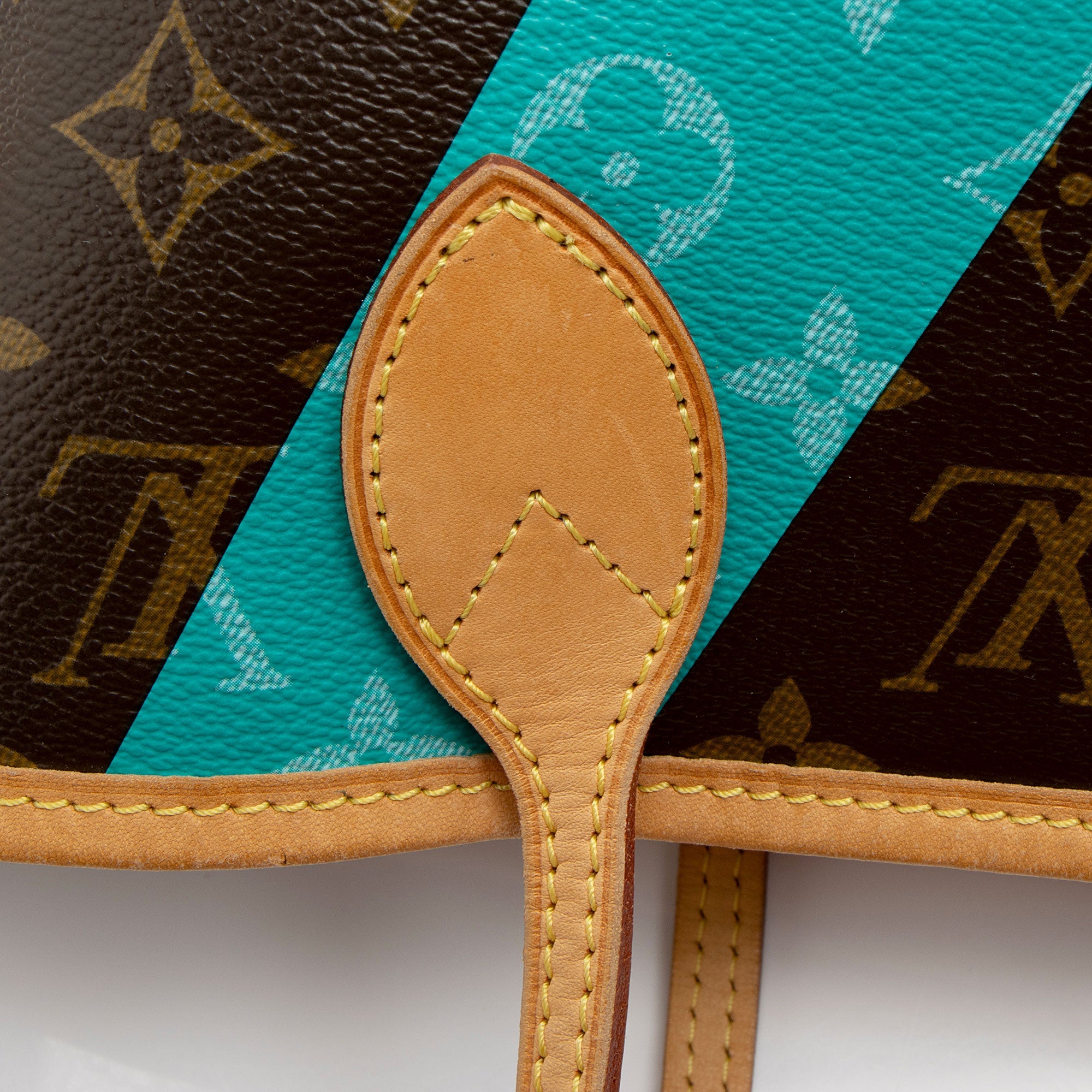 Louis Vuitton Limited Edition Monogram Canvas V Neverfull MM Tote