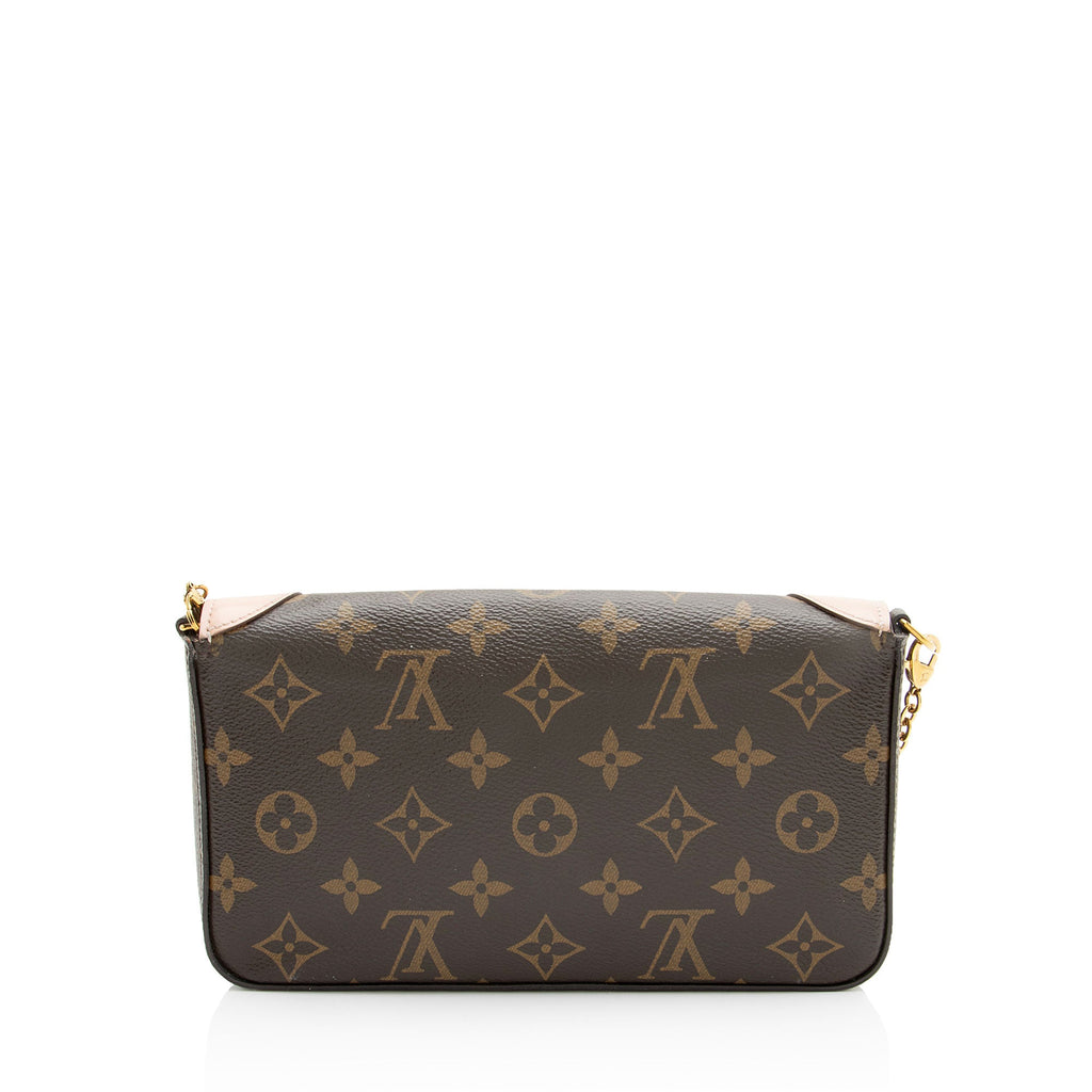 Louis Vuitton Limited Edition Monogram Canvas Valentine Dog Felicie Pochette