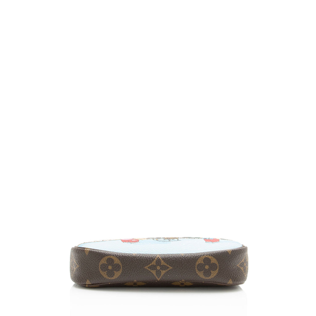 Louis Vuitton Limited Edition Monogram Canvas Vivienne Alpine Mini Pochette