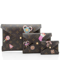 Louis Vuitton Limited Edition Monogram Canvas Vivienne Candy Factory Kirigami Pouch