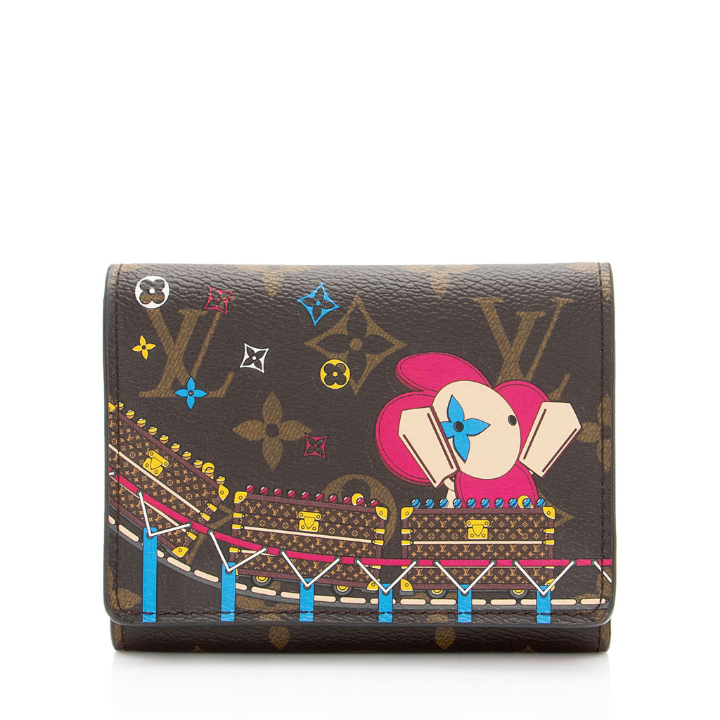 Louis Vuitton Limited Edition Monogram Canvas Vivienne Roller Victorine Wallet