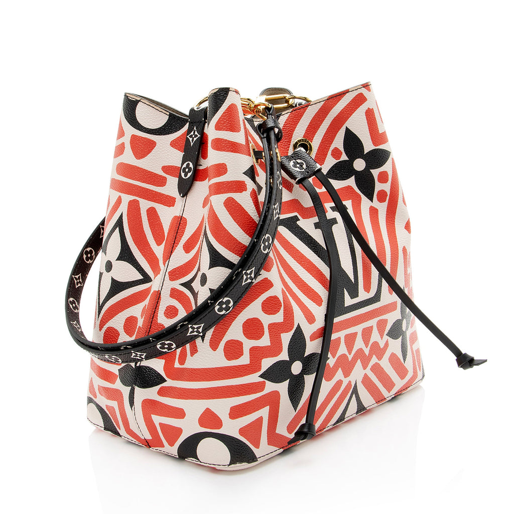 Louis Vuitton Limited Edition Monogram Crafty Neonoe MM Shoulder Bag