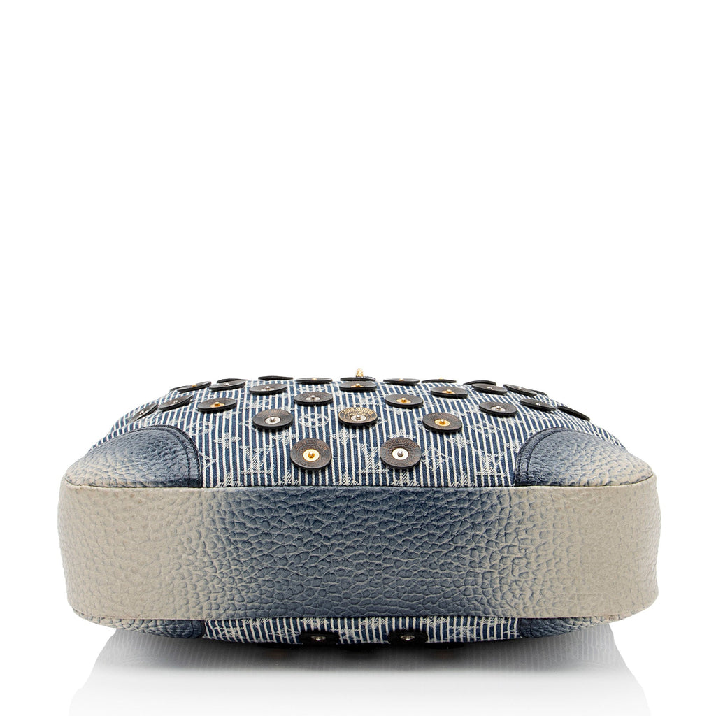 Louis Vuitton Limited Edition Monogram Denim Polka Dot Corsaire Tote