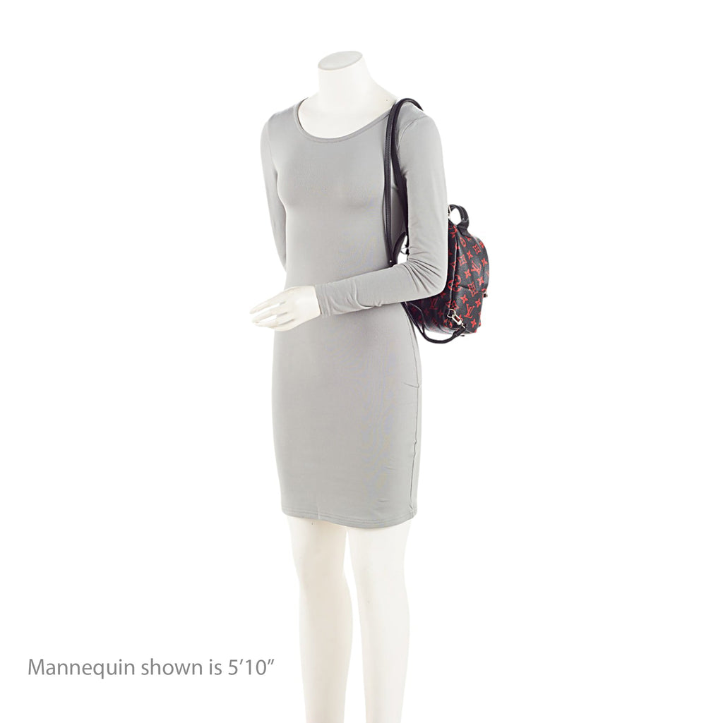 Louis Vuitton Limited Edition Monogram Infrarouge Palm Springs Mini Backpack