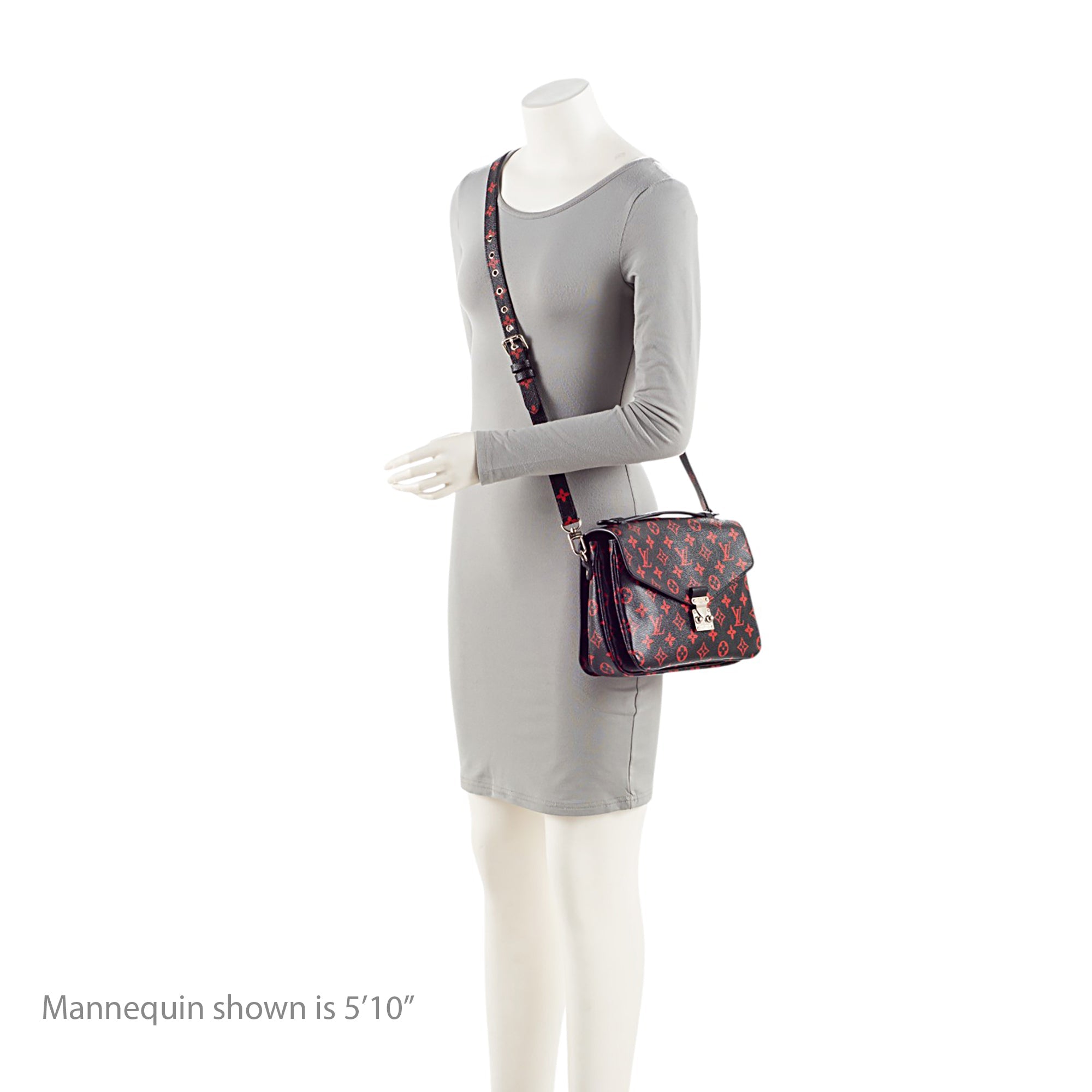 Louis Vuitton Limited Edition Monogram Infrarouge Pochette Metis Shoulder Bag