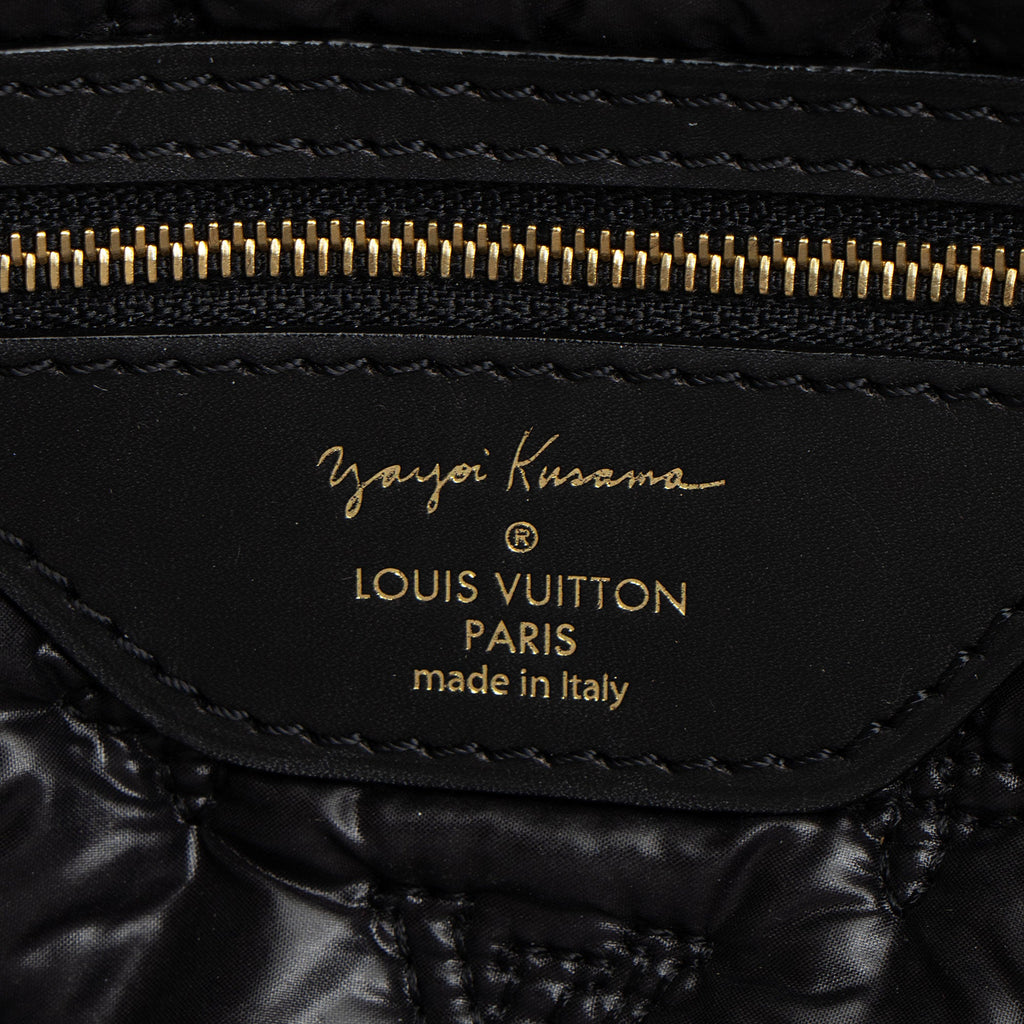 Louis Vuitton Limited Edition Monogram Nylon Infinity Dots Lockit MM Satchel