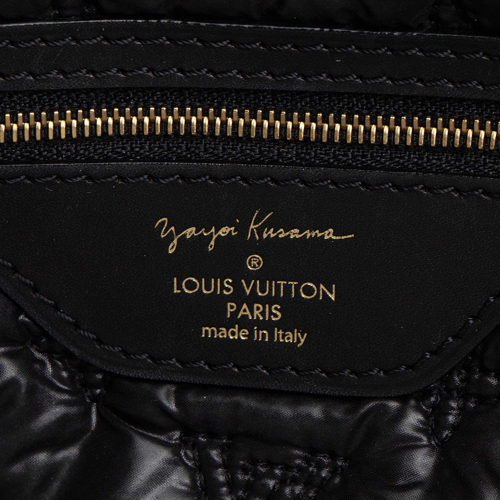 Louis Vuitton Limited Edition Monogram Nylon Infinity Dots Lockit MM Satchel