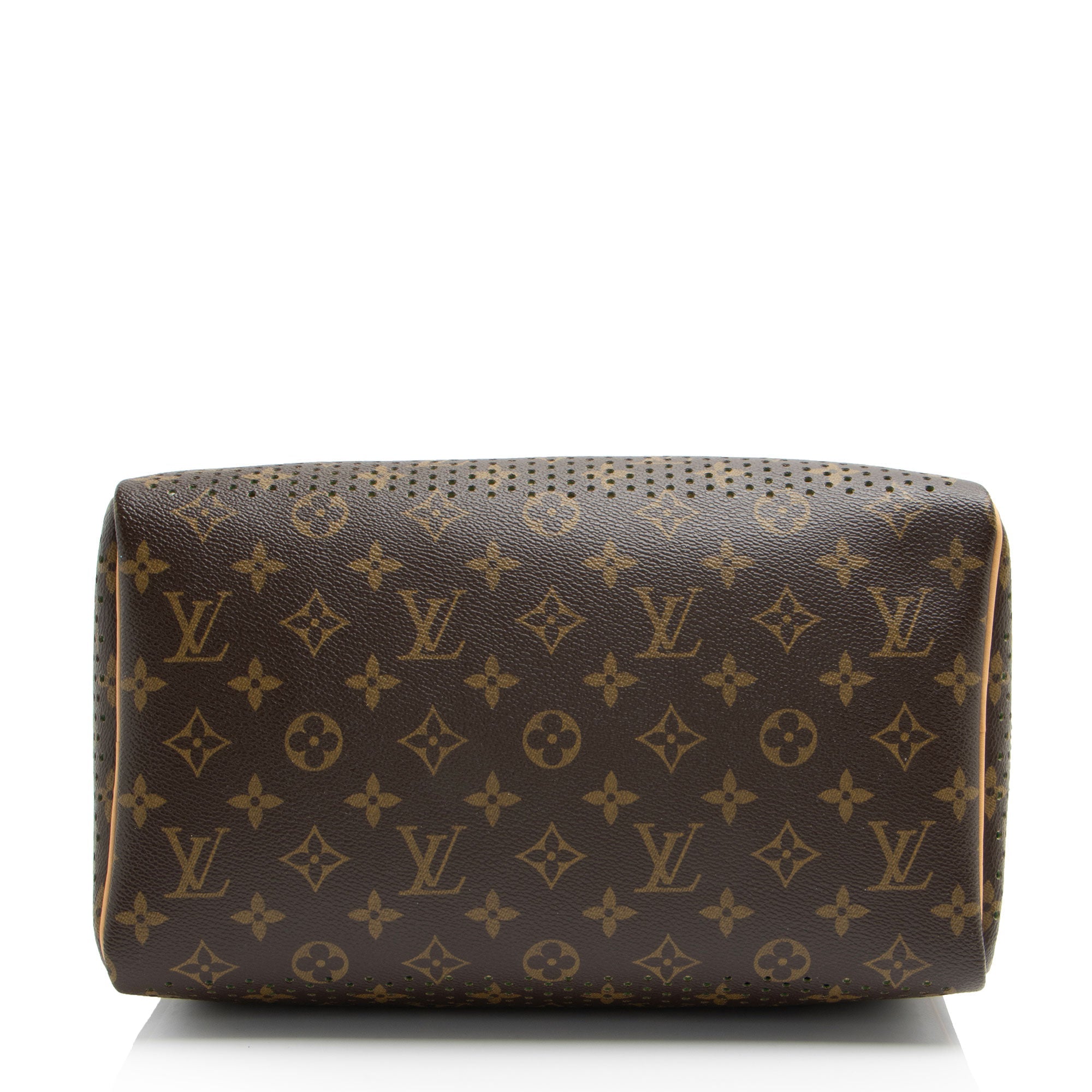 Louis Vuitton Limited Edition Monogram Perforated Speedy 30 Satchel