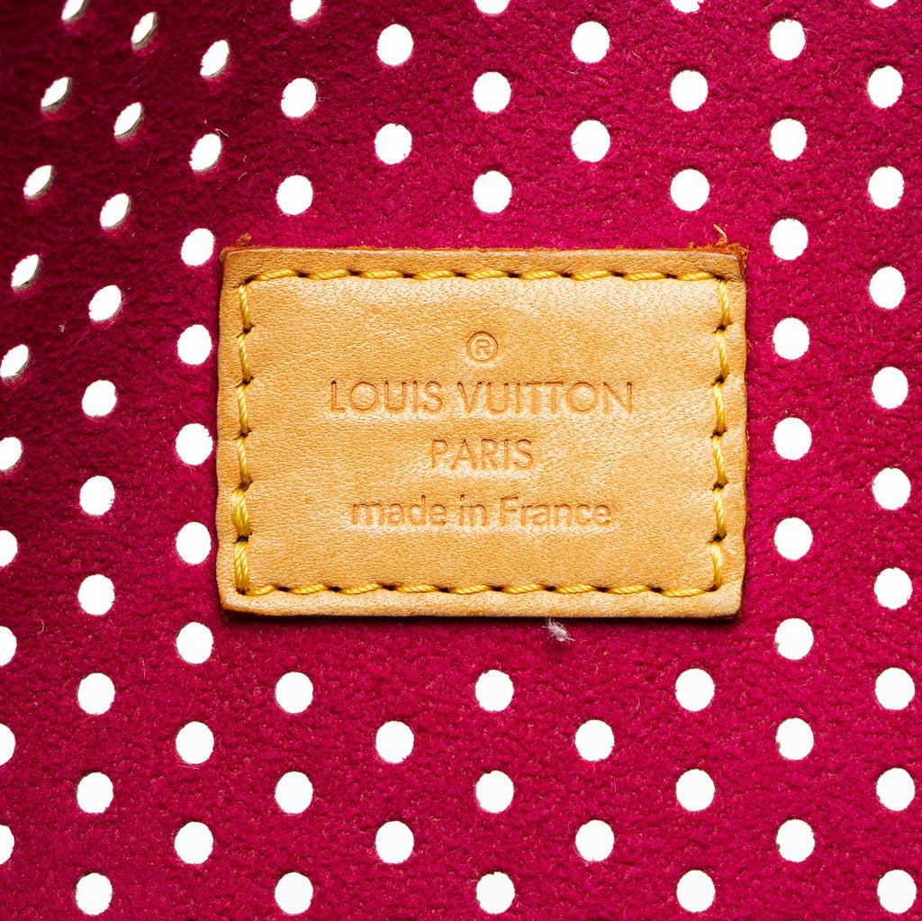 Louis Vuitton Limited Edition Monogram Perforated Speedy 30 Satchel