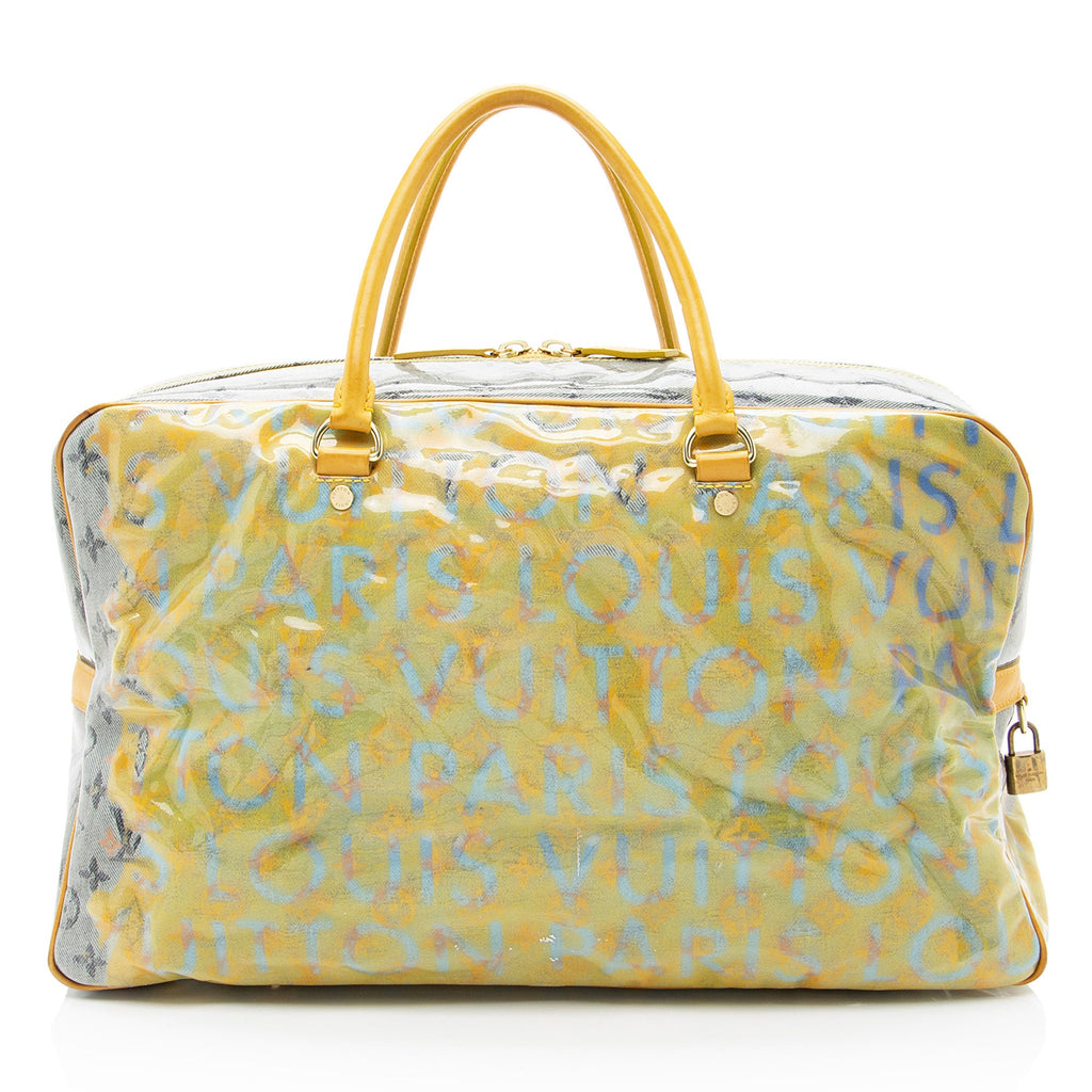 Louis Vuitton Limited Edition Monogram Pulp Weekender GM