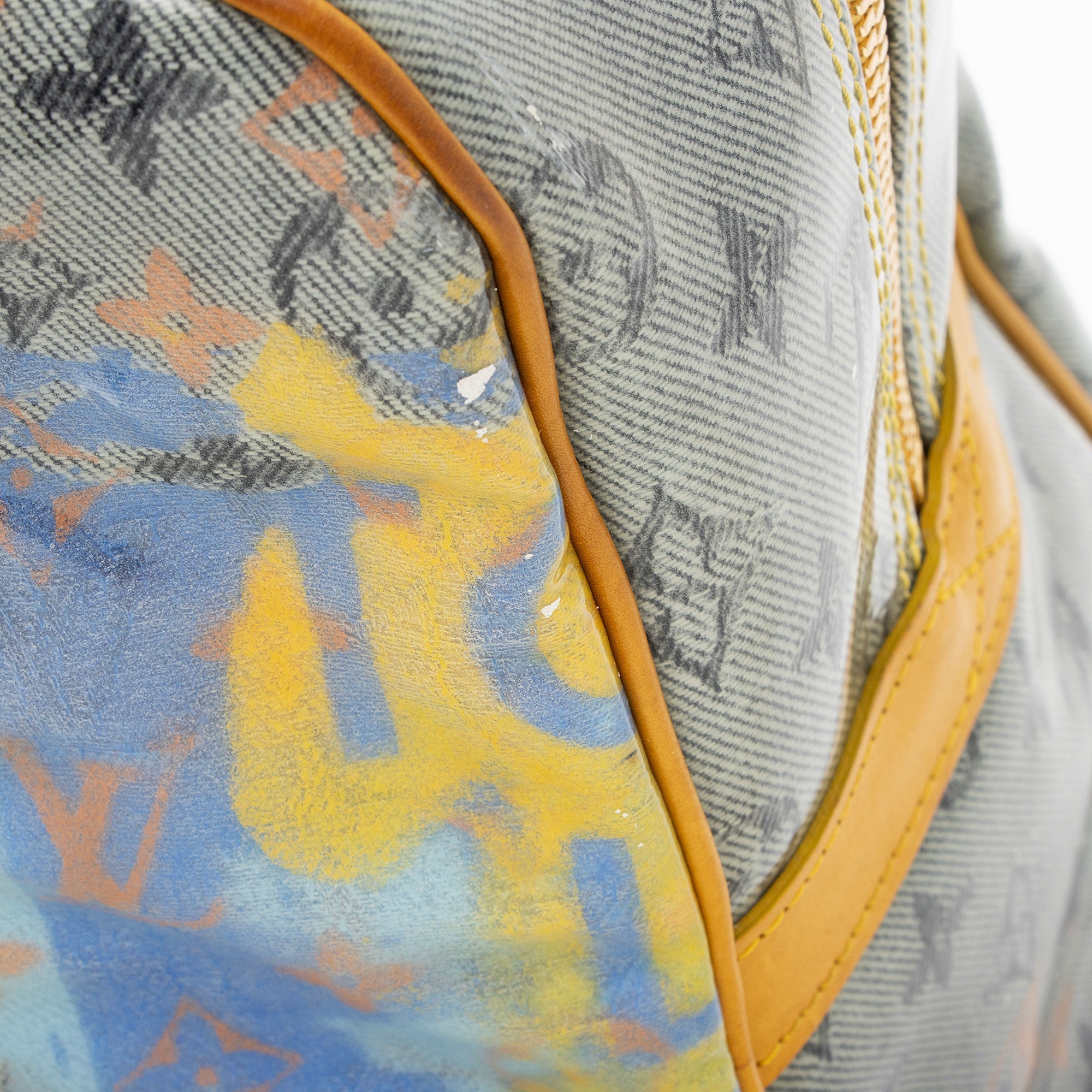 Louis Vuitton Limited Edition Monogram Pulp Weekender GM