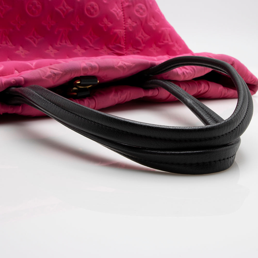 Louis Vuitton Limited Edition Monogram Scuba MM Tote (SHF-14886)
