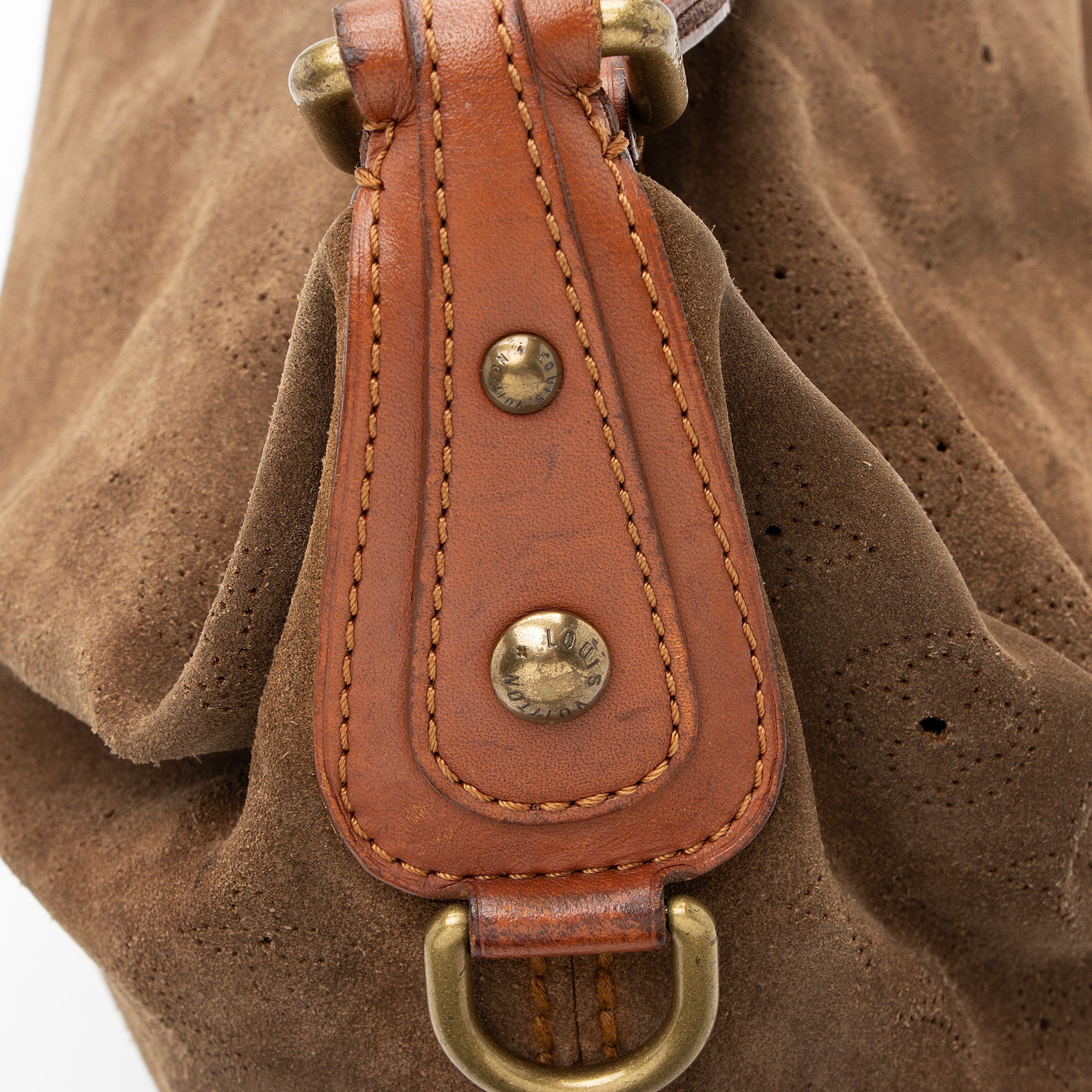 Louis Vuitton Limited Edition Monogram Suede Onatah GM Hobo