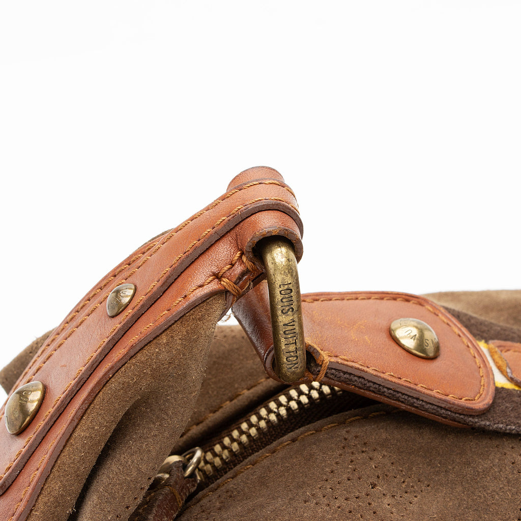 Louis Vuitton Limited Edition Monogram Suede Onatah GM Hobo