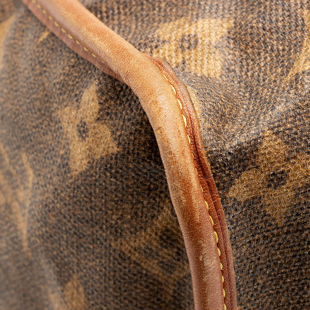 Louis Vuitton Limited Edition Monogram Tisse Rayures GM Tote (SHF-20136)