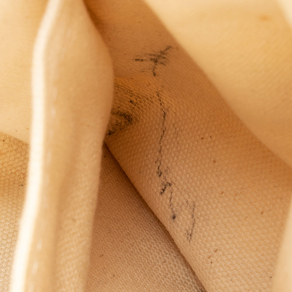Louis Vuitton Limited Edition Monogram Tisse Rayures GM Tote (SHF-20136)