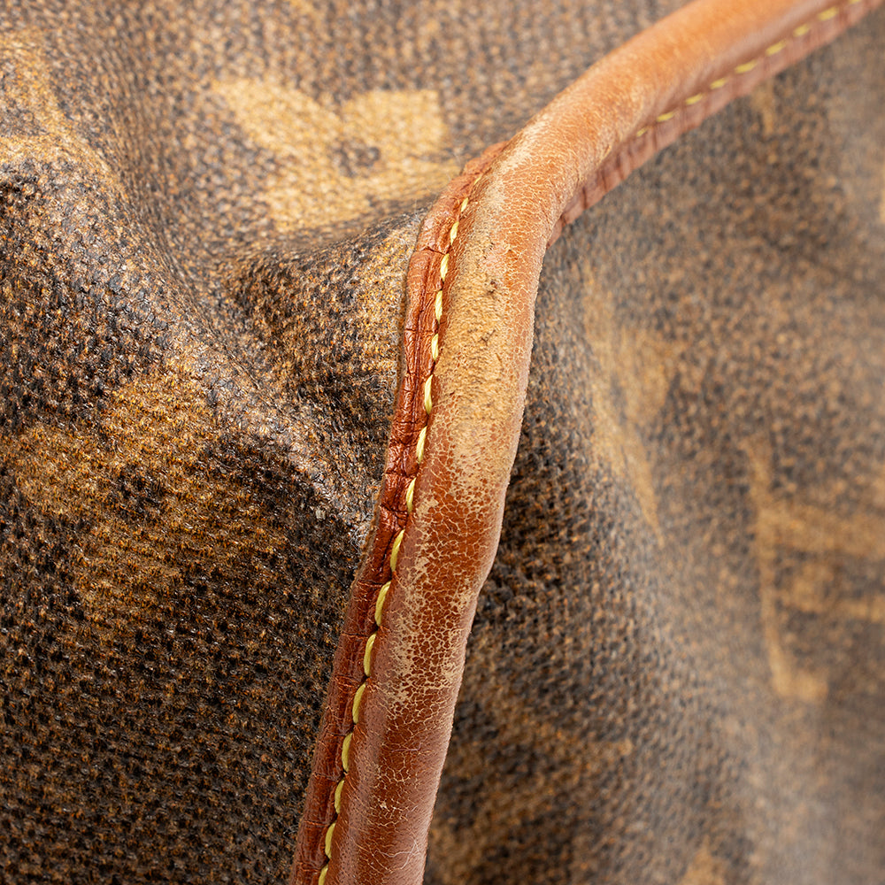 Louis Vuitton Limited Edition Monogram Tisse Rayures GM Tote (SHF-20136)