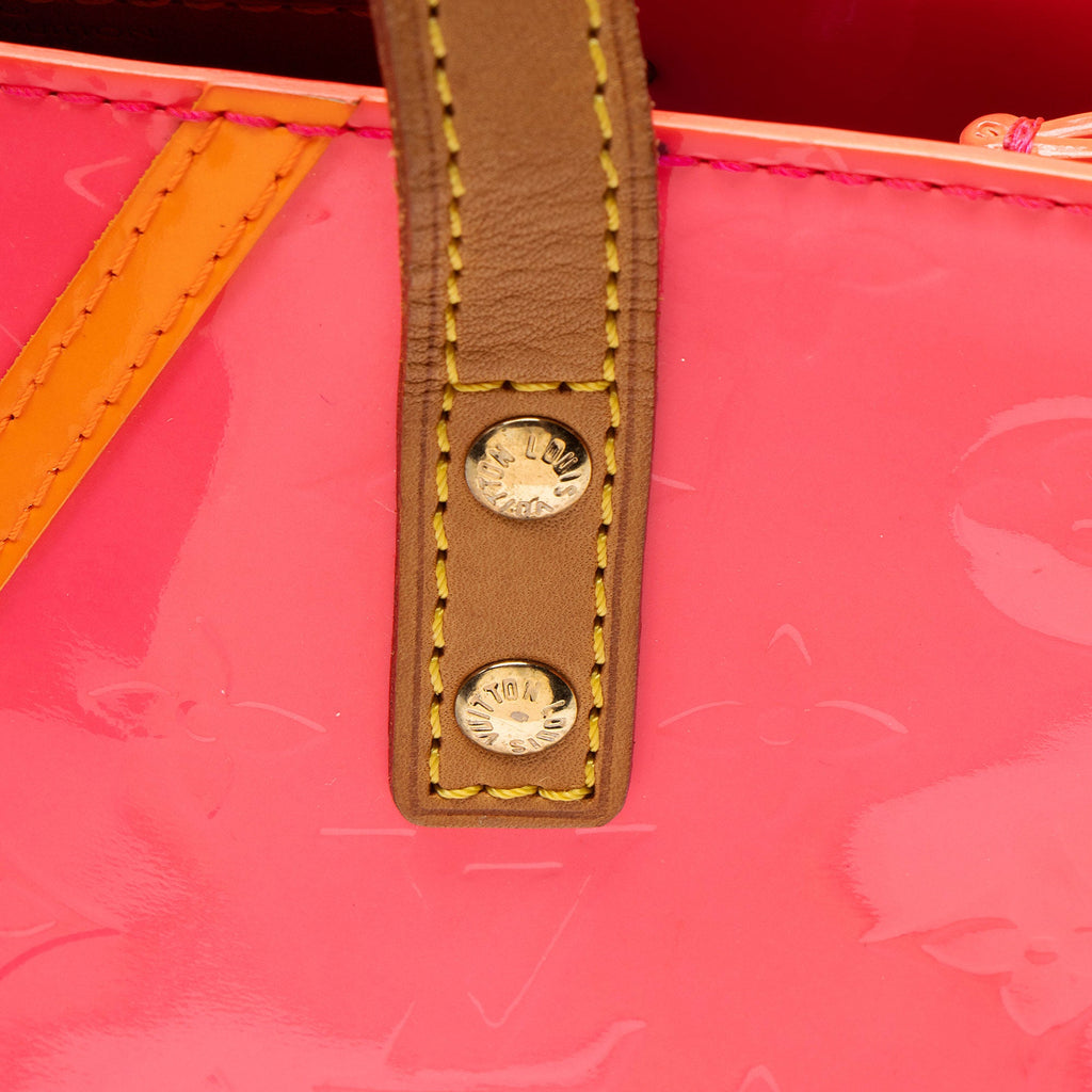 Louis Vuitton Limited Edition Monogram Vernis Fluo Reade PM Tote