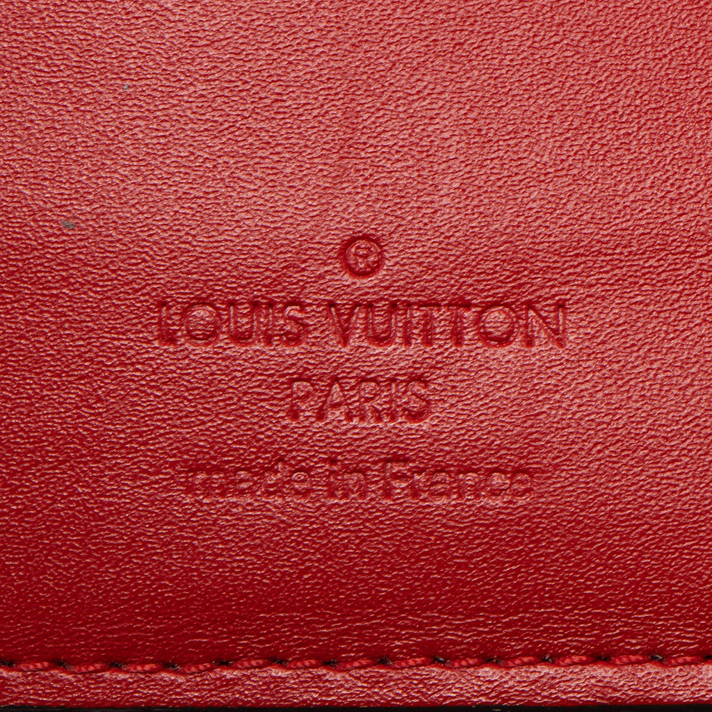 Louis Vuitton Limited Edition Monogram Vernis Lovely Birds Victoire Wallet