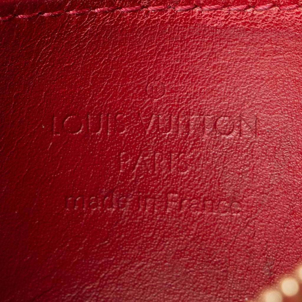 Louis Vuitton Limited Edition Monogram Vernis Rayures Zippy Coin Wallet