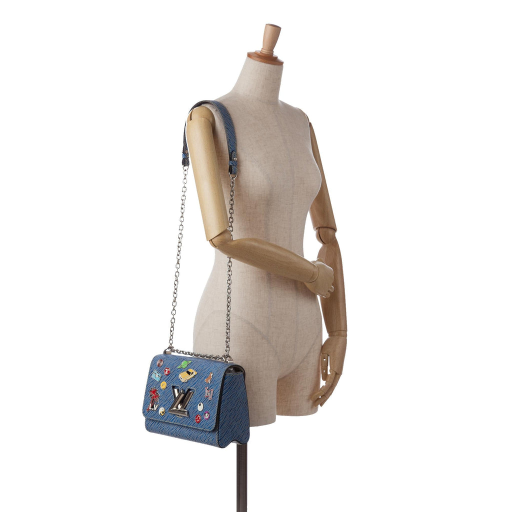 Louis Vuitton Limited Edition Pins Embellished Epi Twist MM (SHG-DNZ31f)