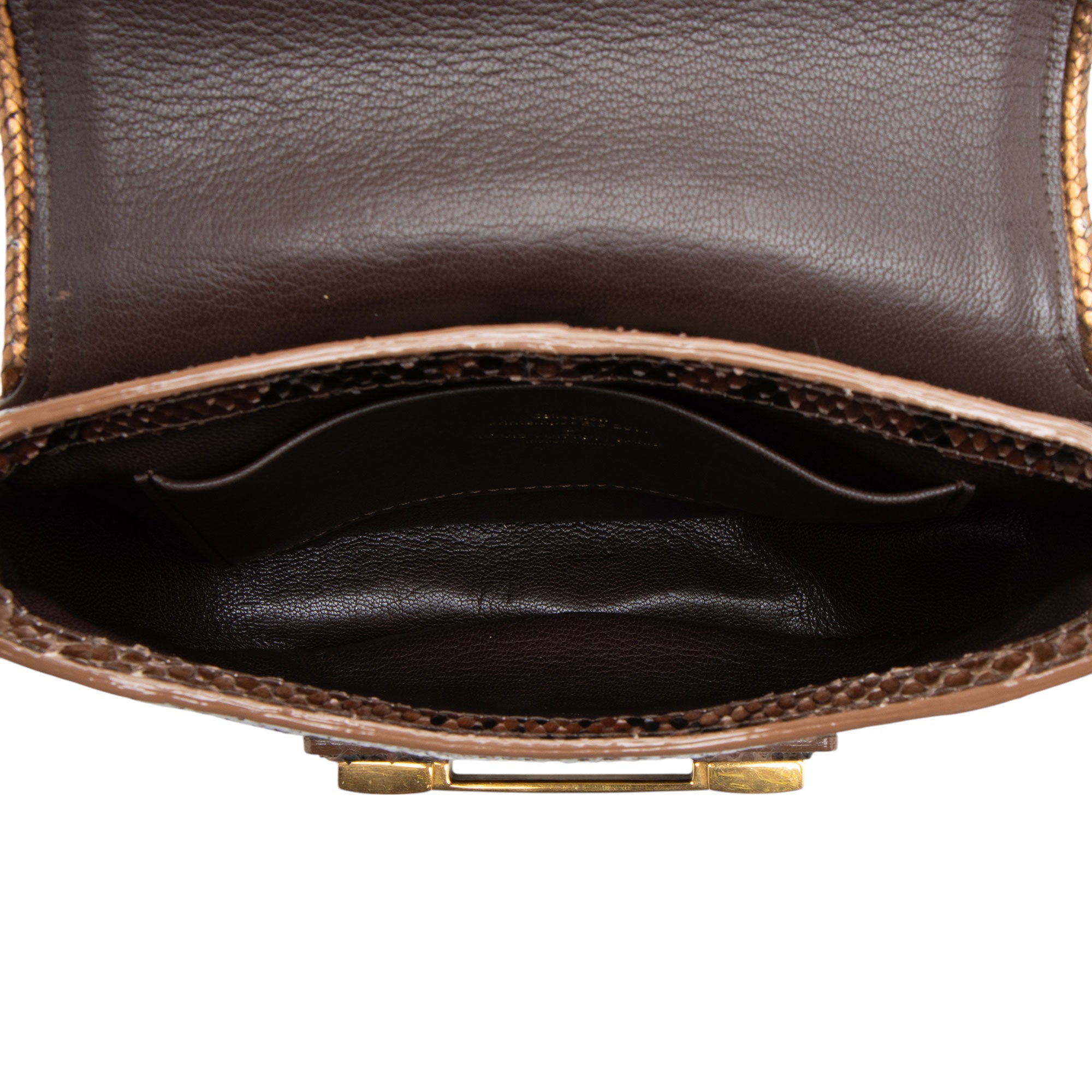 Louis Vuitton Limited Edition Python Monogram Empire Ponant Flap Shoulder Bag