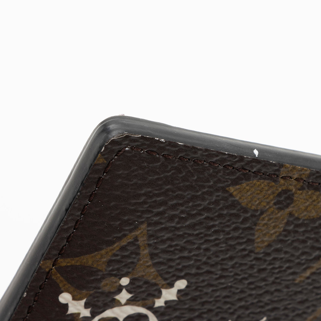 Louis Vuitton Limited Edition Vivienne Lion Snowflake Charms Card Holder