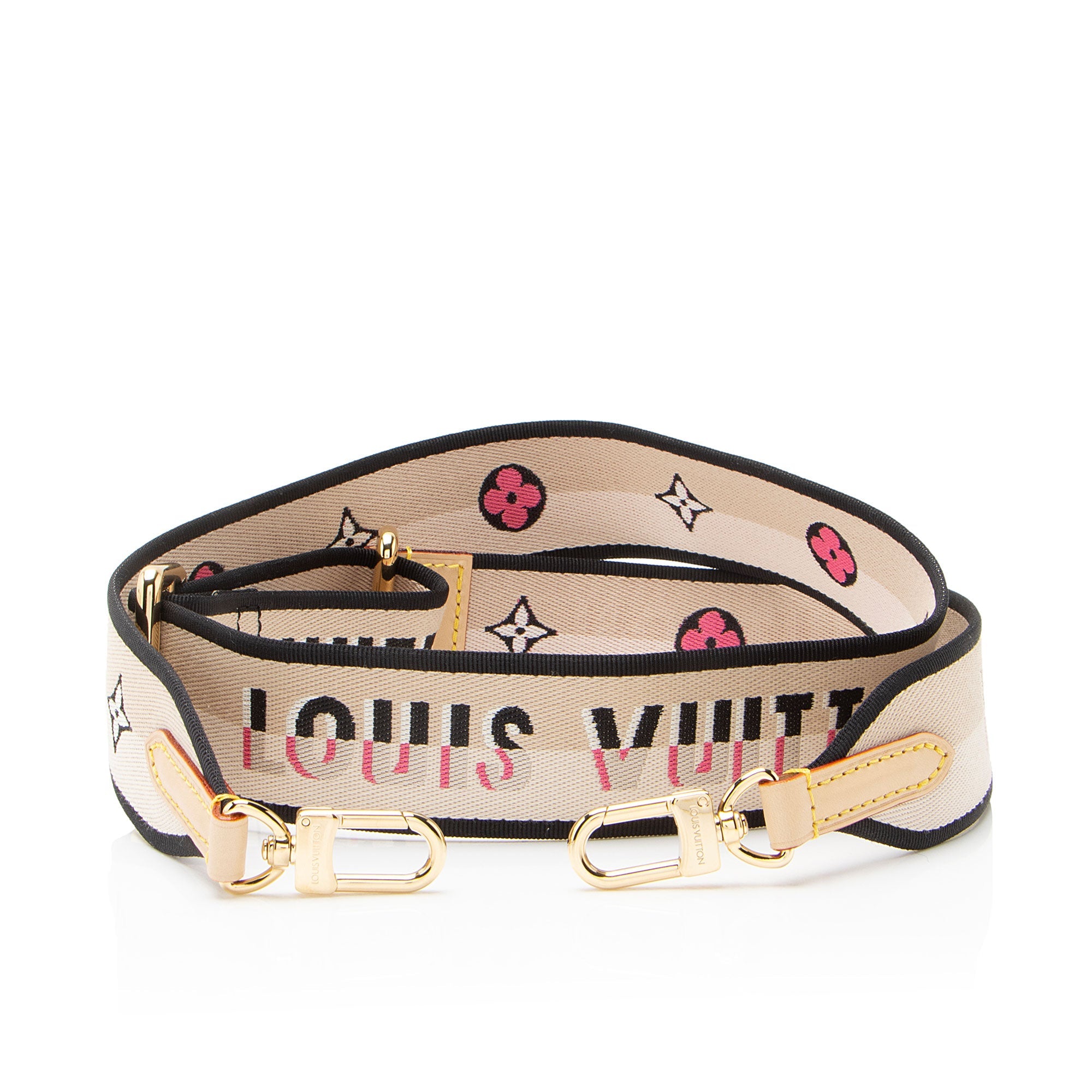 Louis Vuitton Logo Jacquard Bandouliere 20 Shoulder Strap