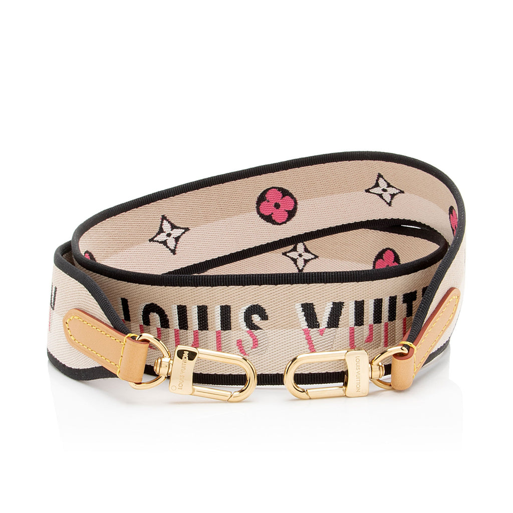 Louis Vuitton Logo Jacquard Bandouliere 20 Shoulder Strap