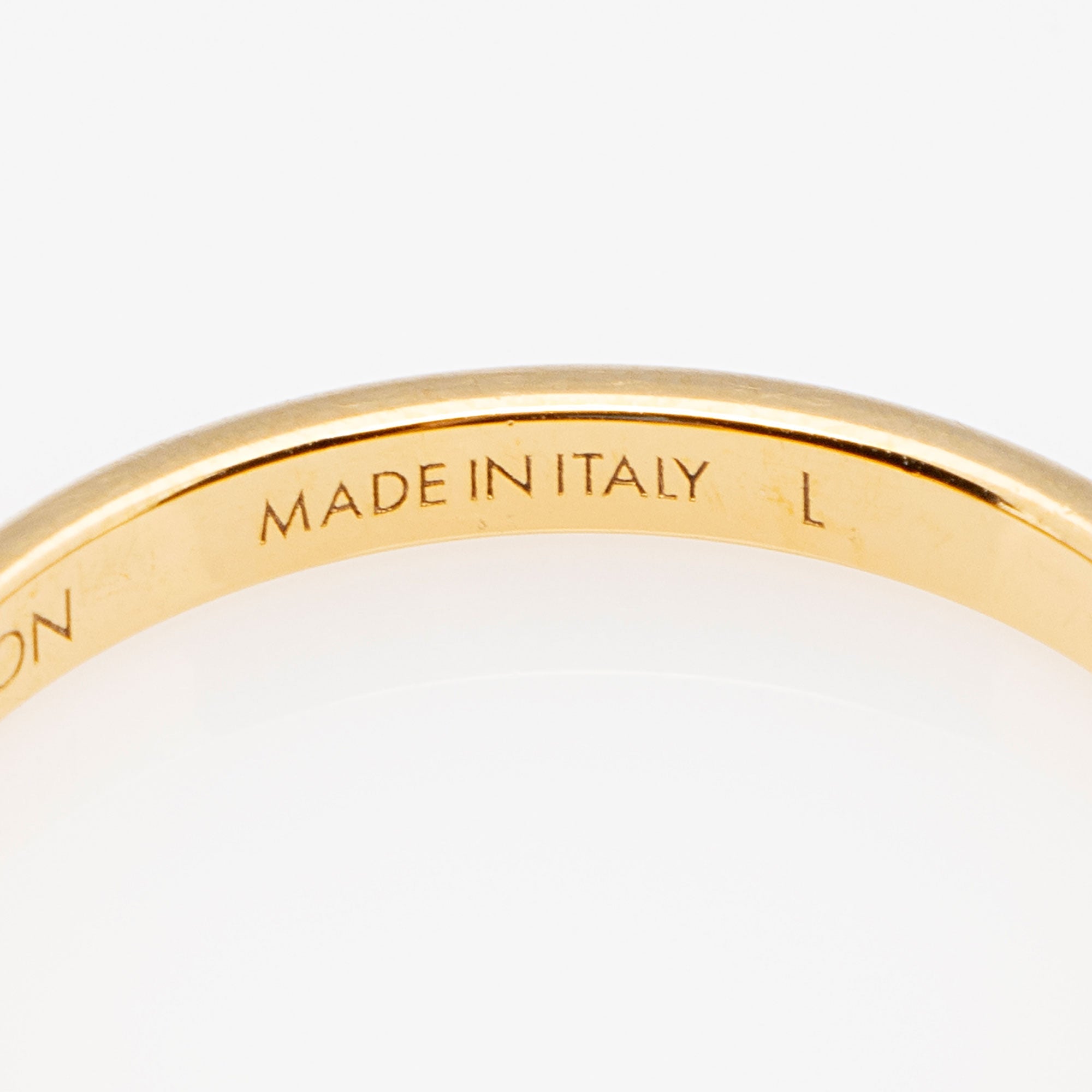Louis Vuitton Louisette Signature Ring - Size 8