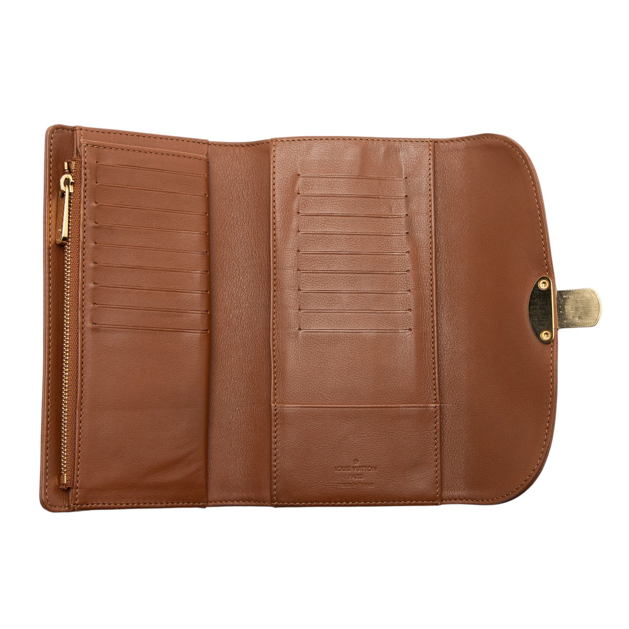 Louis Vuitton Mahina Leather Amelia Wallet