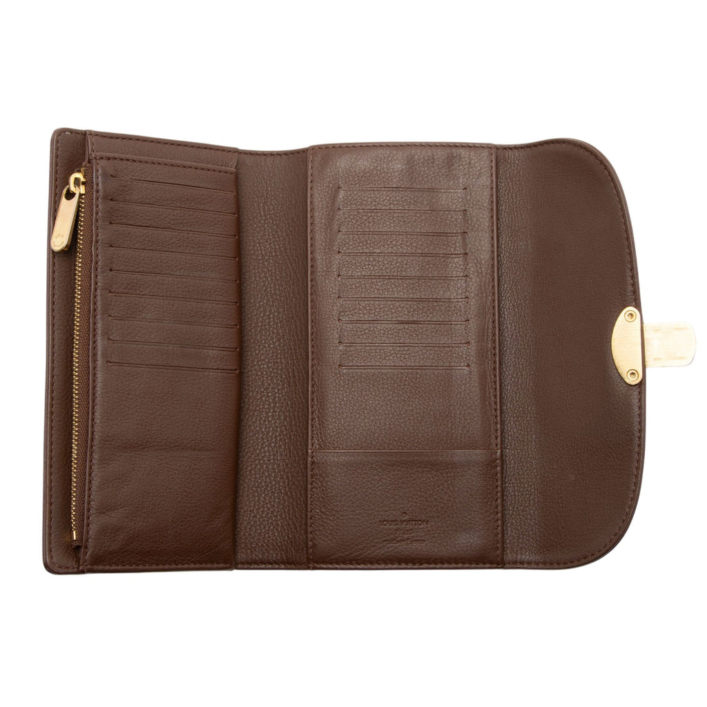 Louis Vuitton Mahina Leather Amelia Wallet