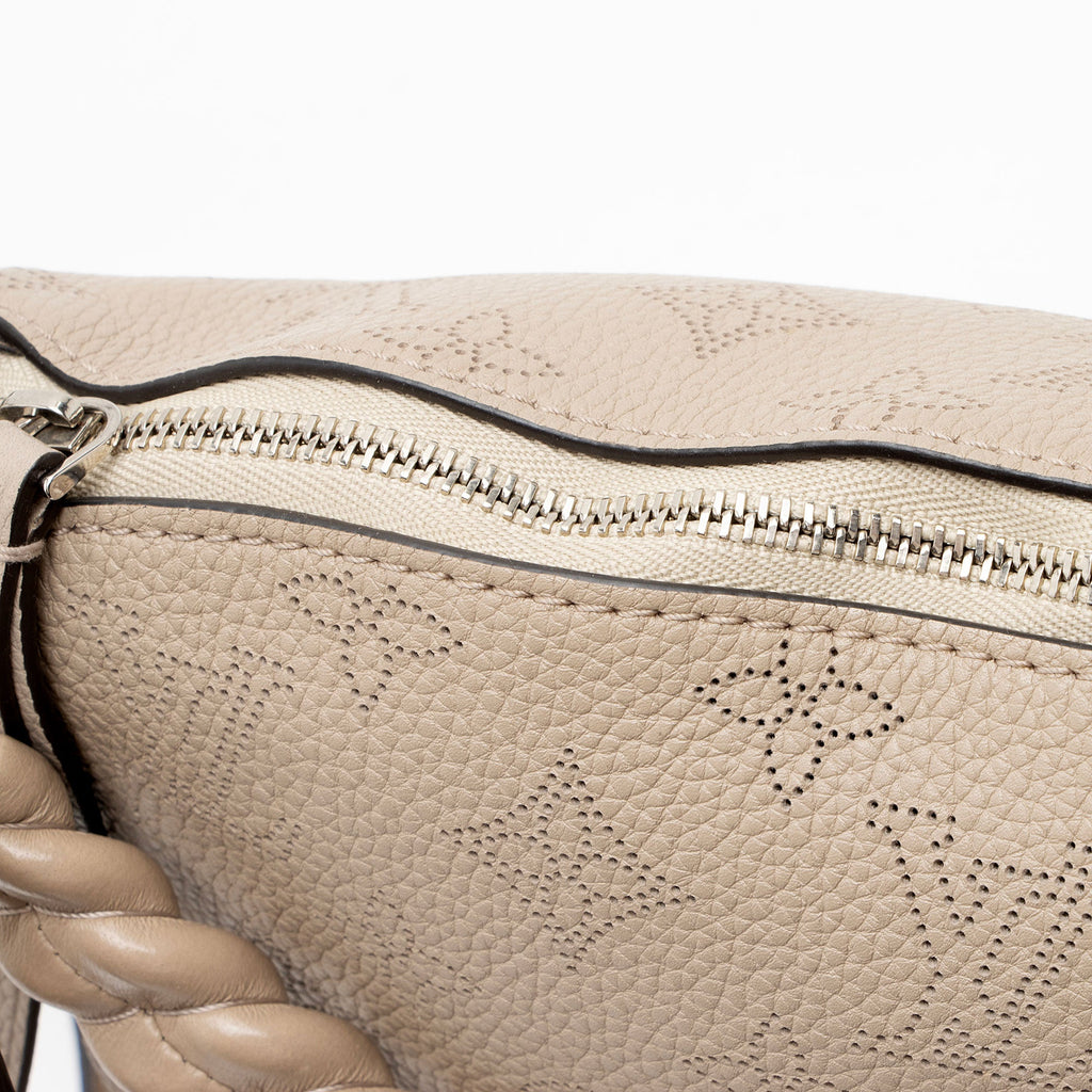 Louis Vuitton Mahina Leather Babylone Chain BB Satchel