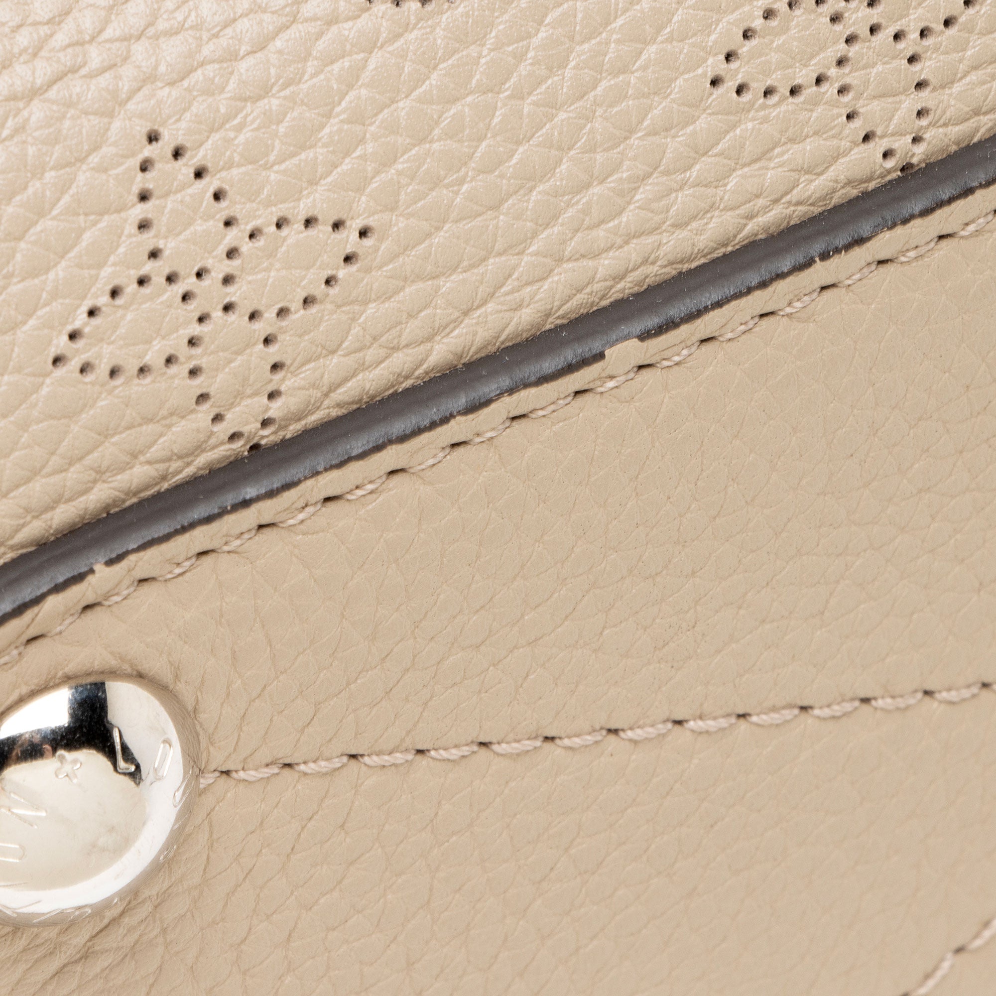 Louis Vuitton Mahina Leather Babylone Chain BB Satchel