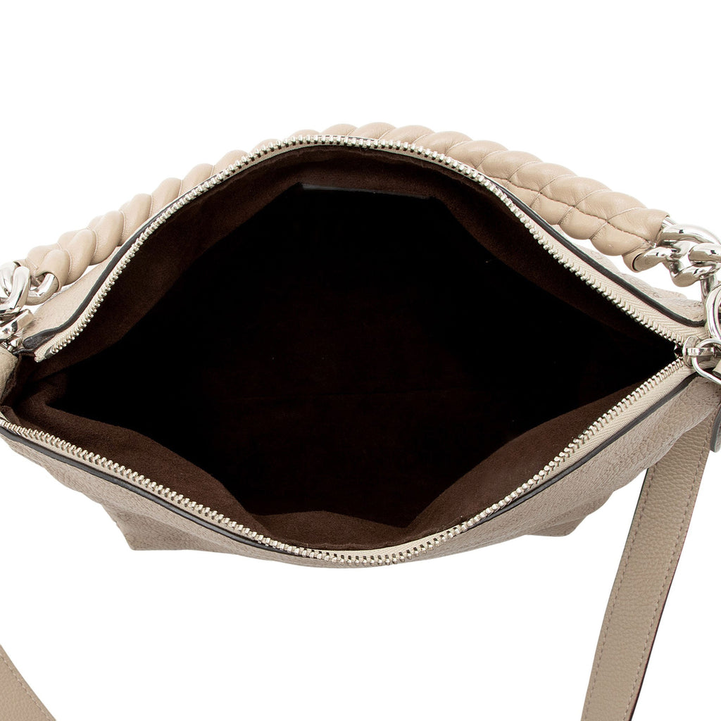 Louis Vuitton Mahina Leather Babylone Chain BB Satchel
