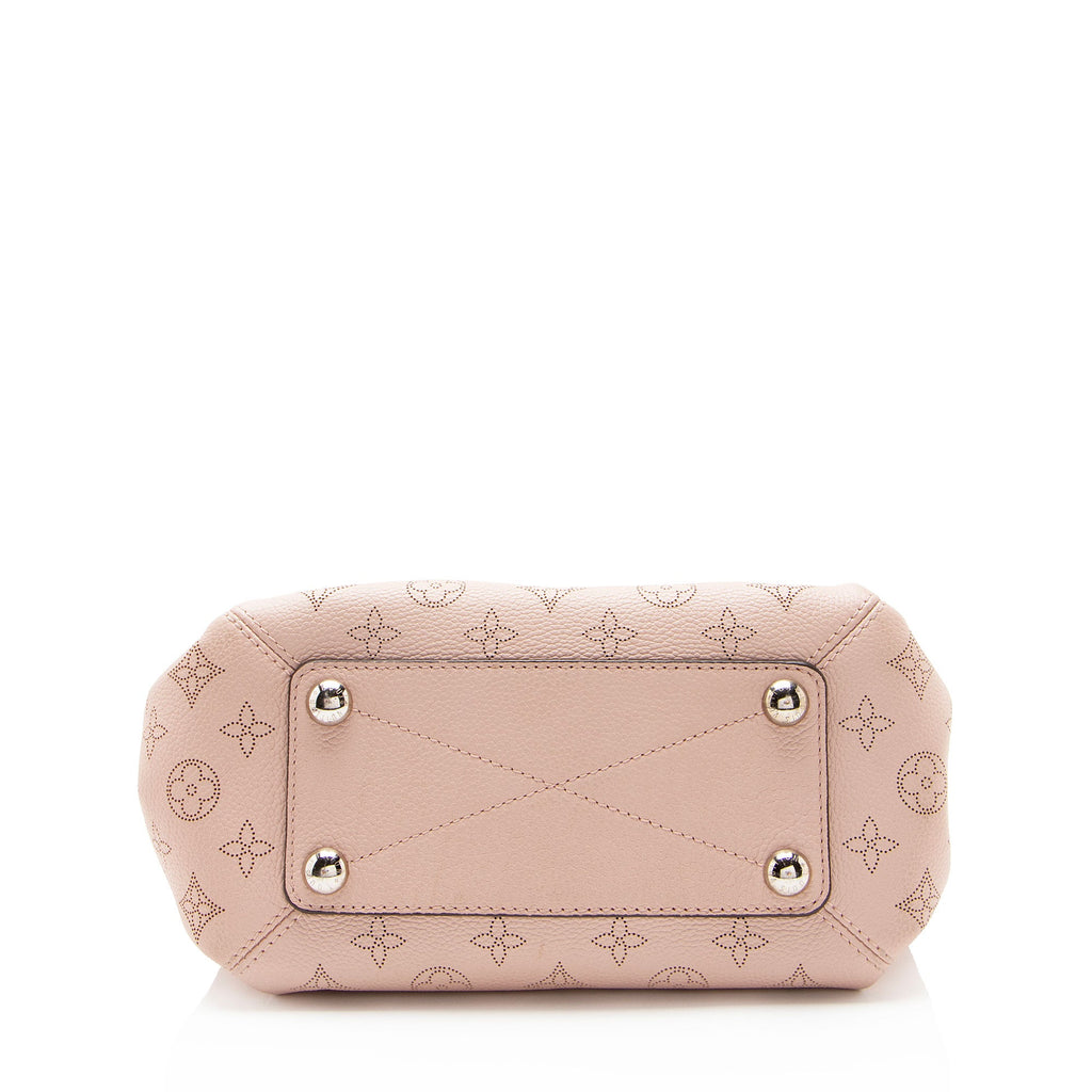 Louis Vuitton Mahina Leather Babylone Chain BB Satchel