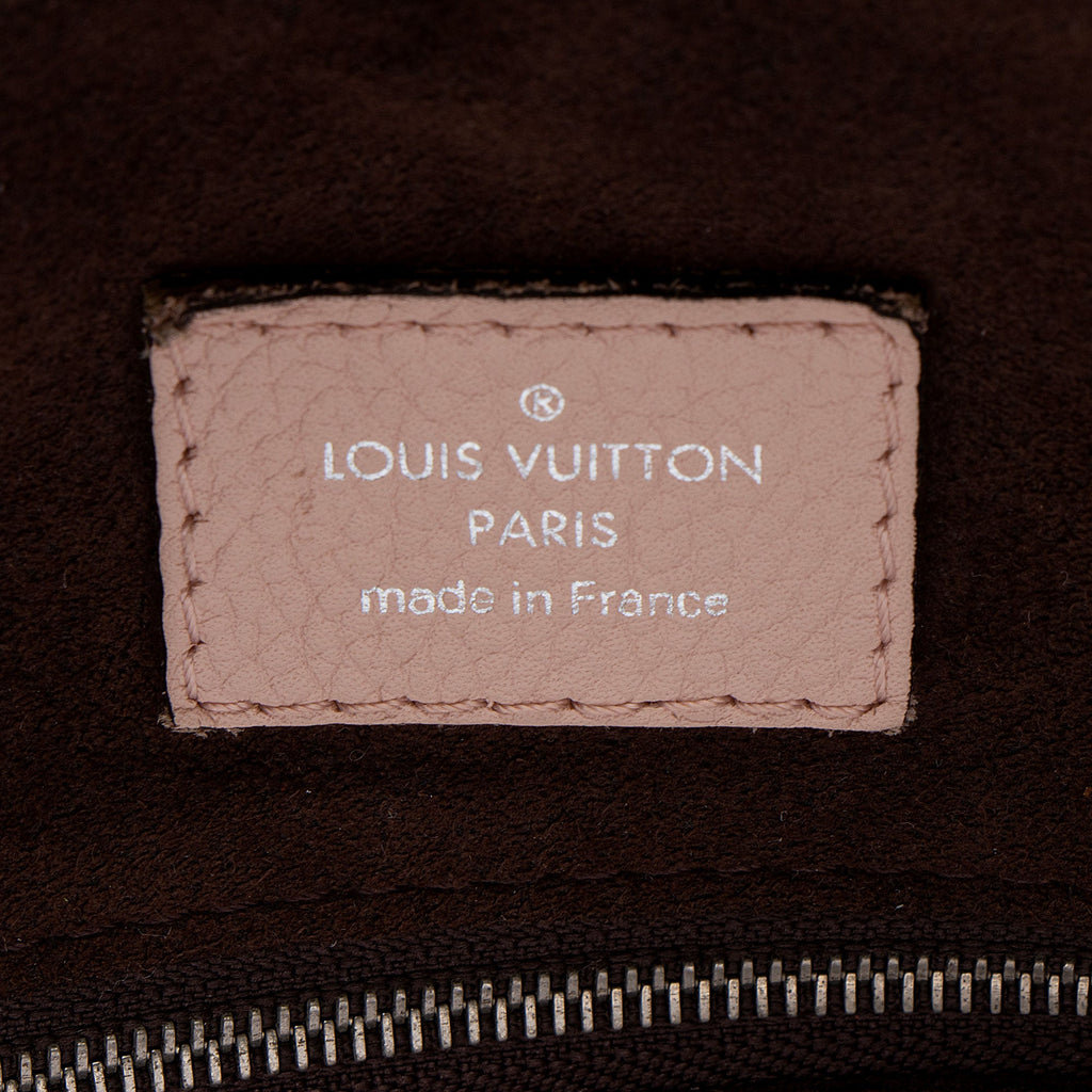 Louis Vuitton Mahina Leather Babylone Chain BB Satchel