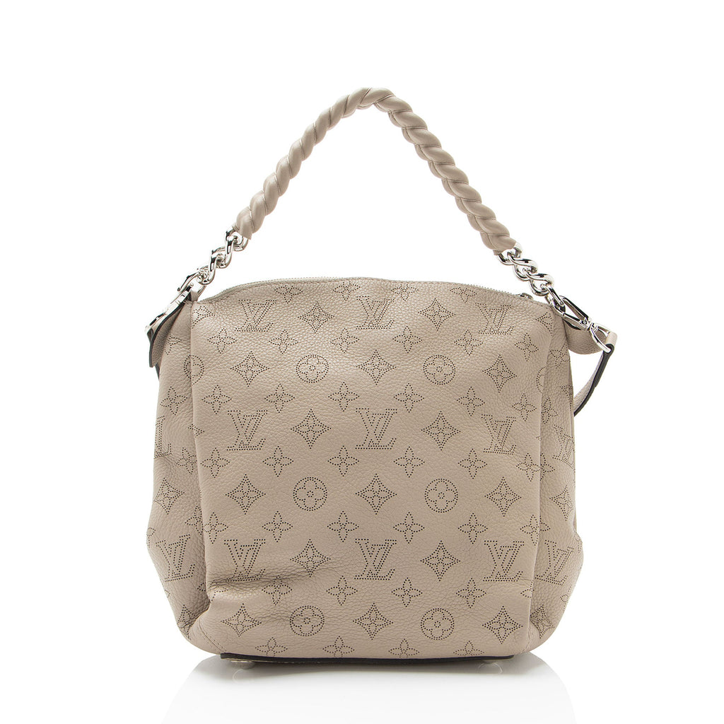 Louis Vuitton Mahina Leather Babylone Chain BB Satchel