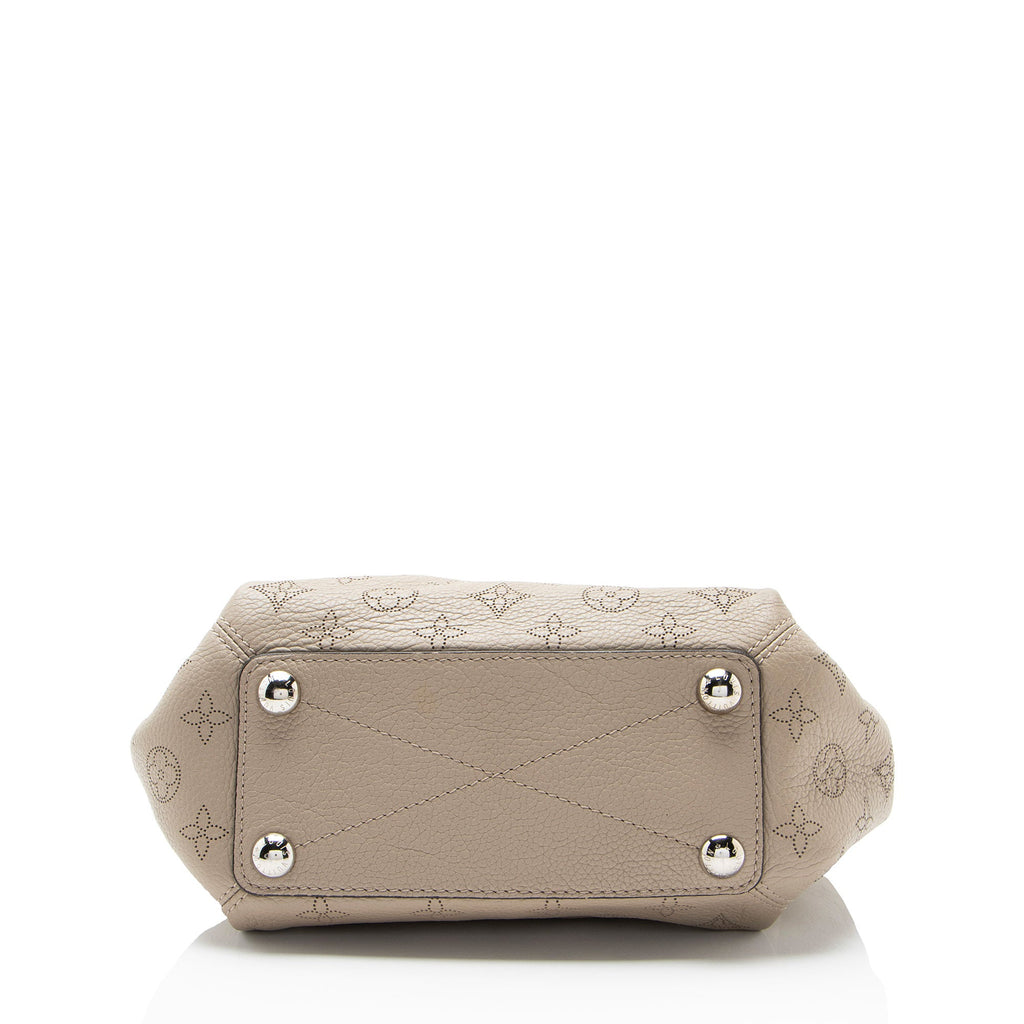 Louis Vuitton Mahina Leather Babylone Chain BB Satchel